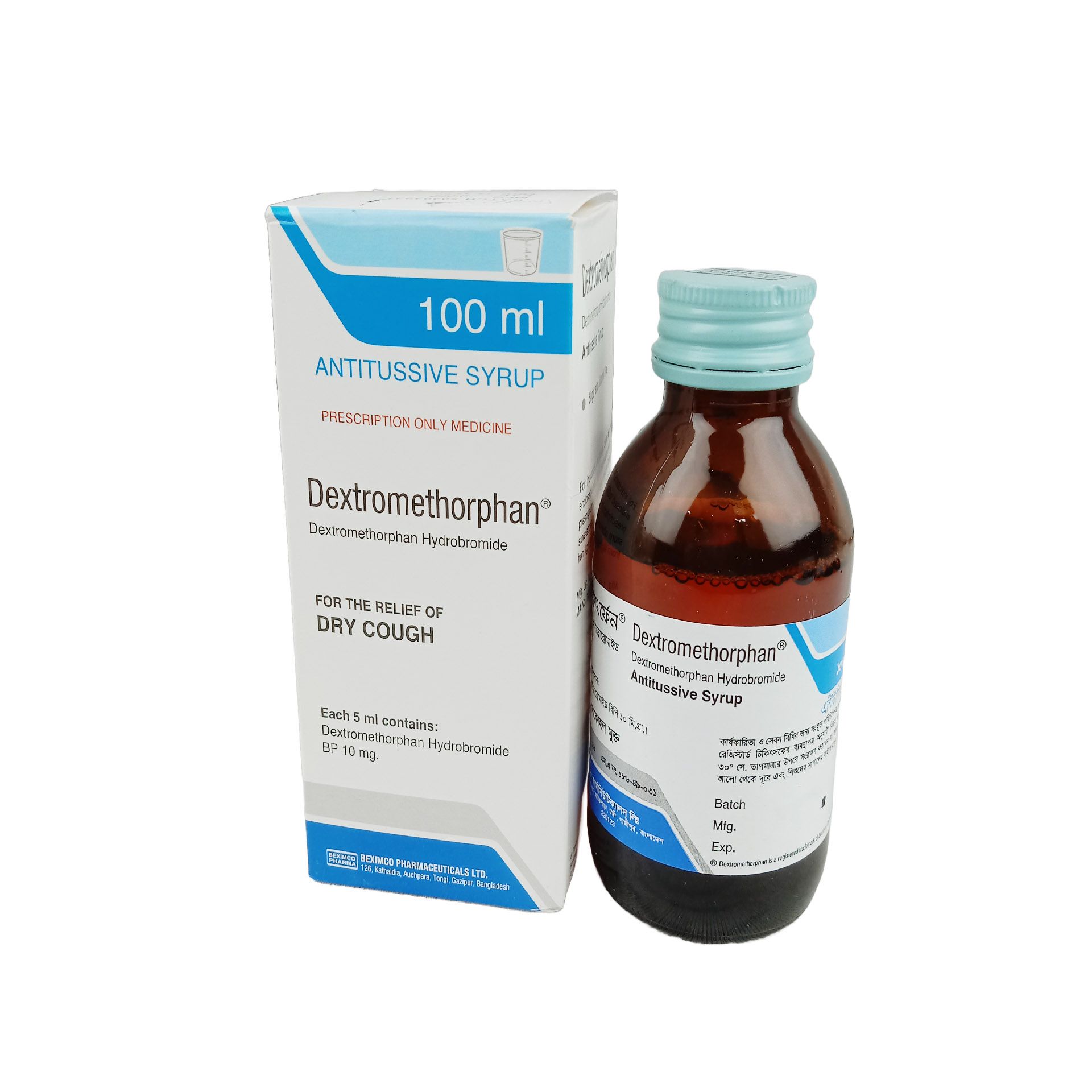 Dextromethorphan 10mg/5ml Syrup