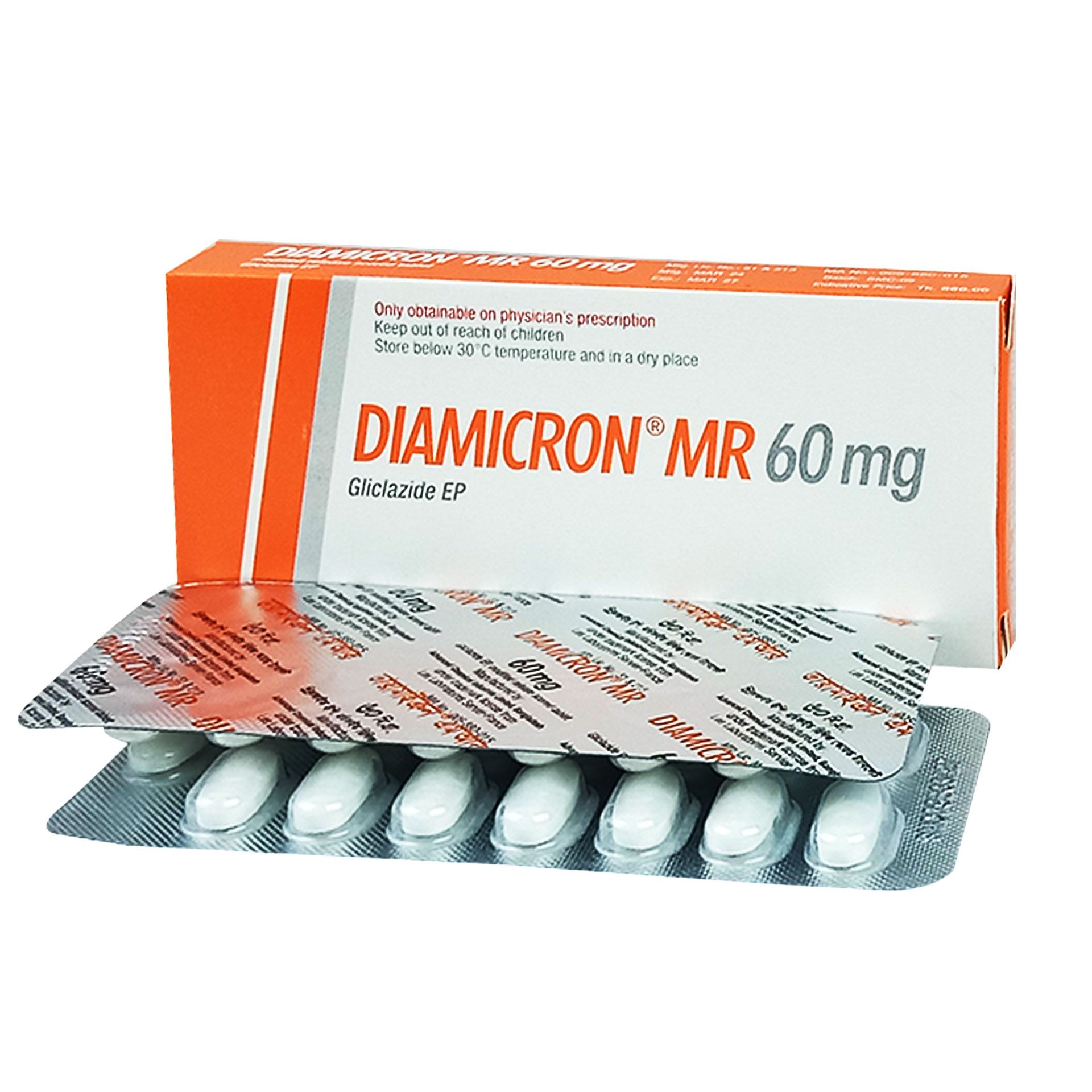 Diamicron MR 60mg tablet