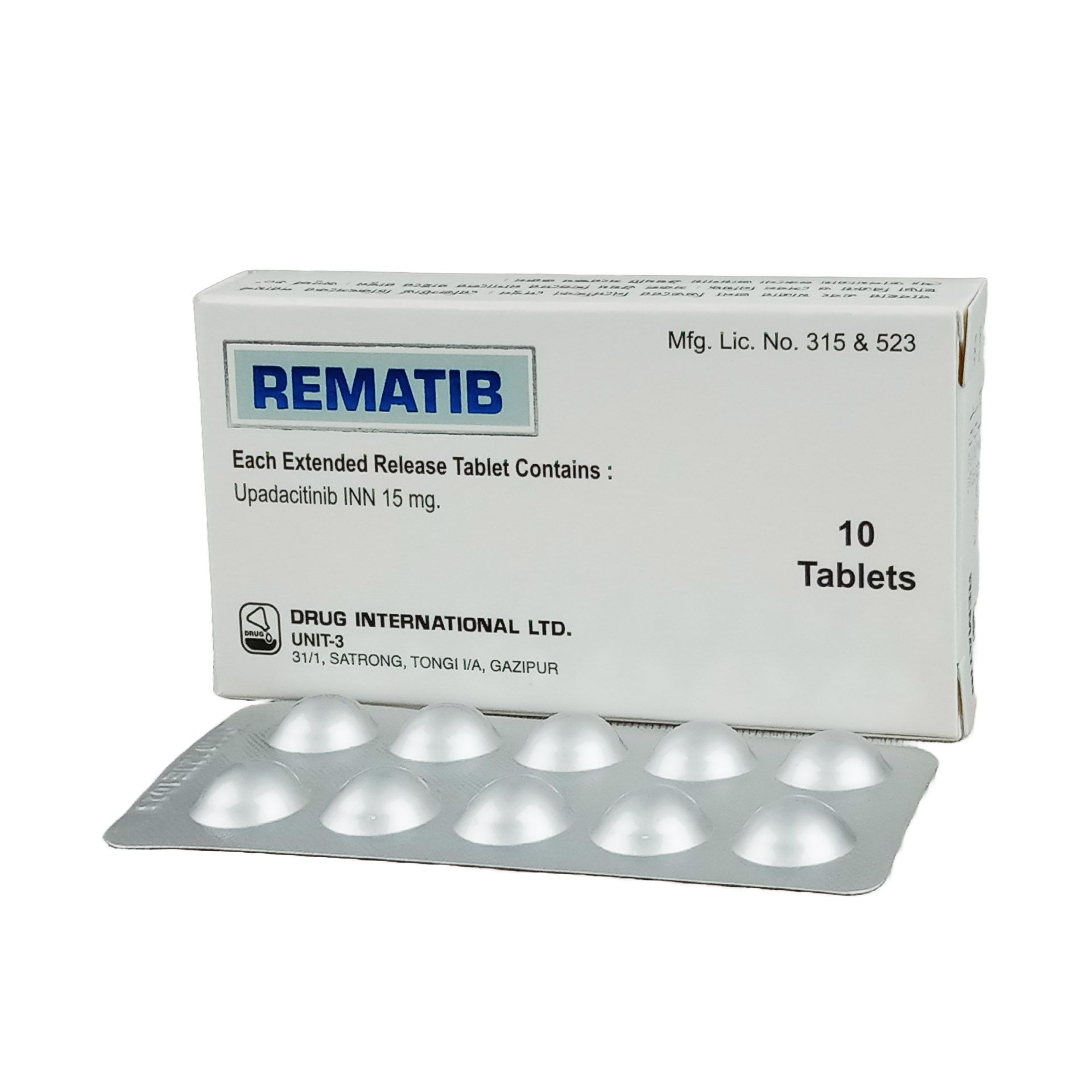 Rematib 15mg Tablet