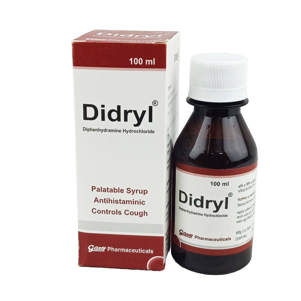 Didryl 10mg/5ml Syrup