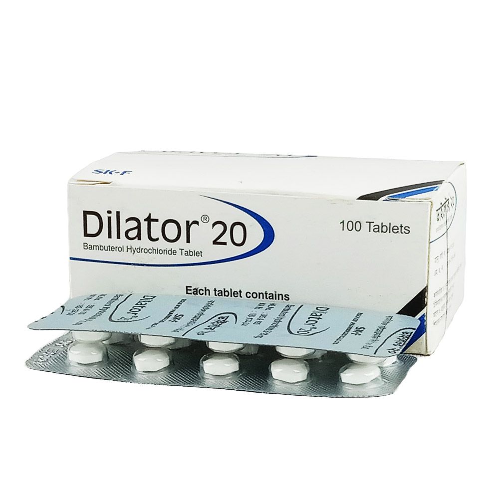 Dilator 20mg Tablet
