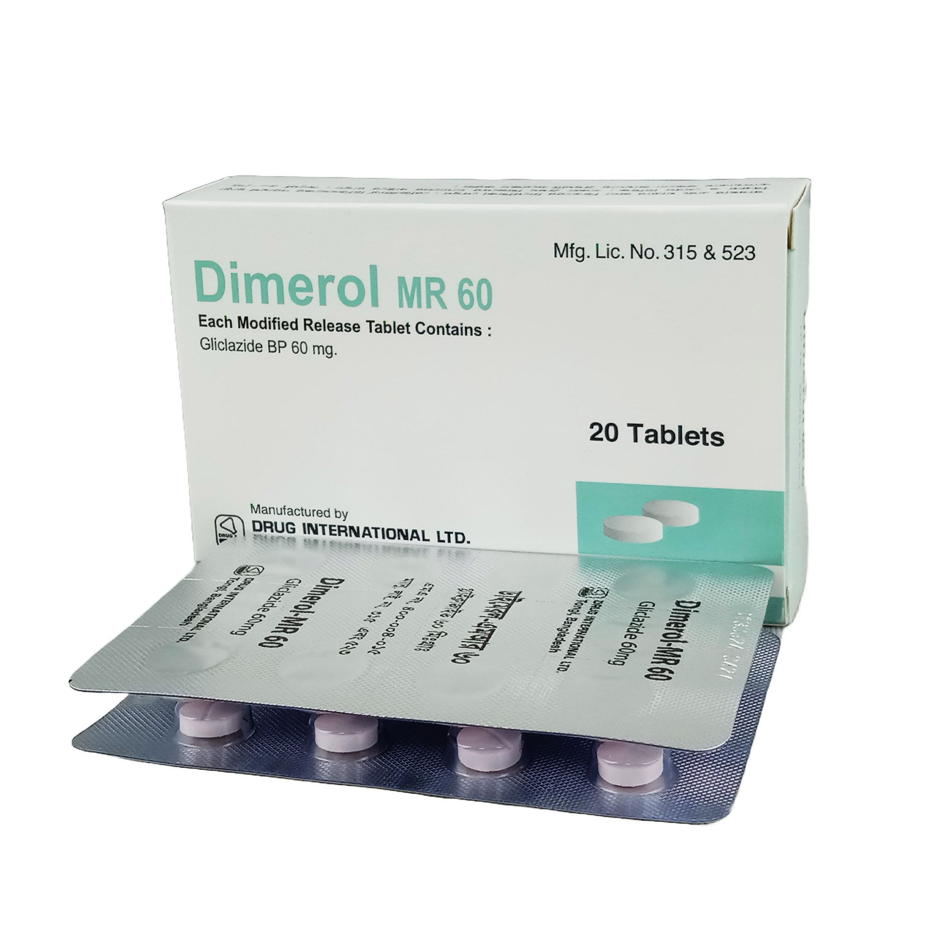 Dimerol MR 60mg Tablet