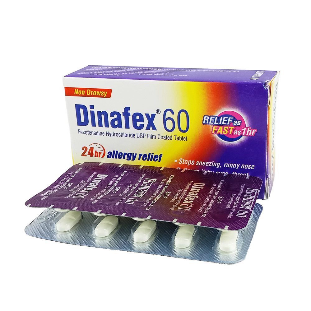 Dinafex 60mg Tablet