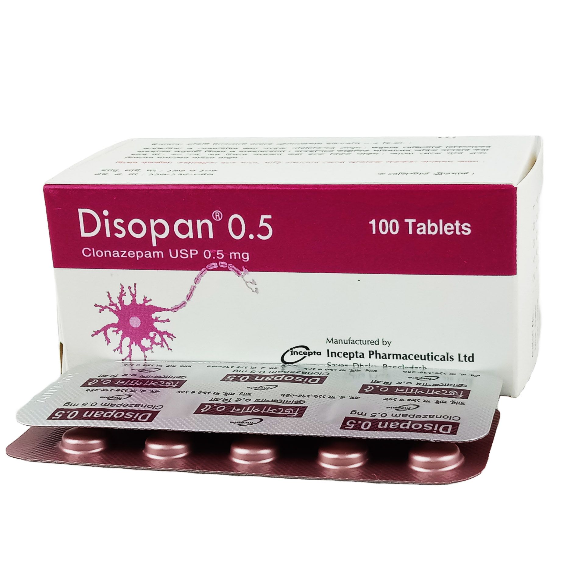 Disopan 0.5 0.5mg Tablet