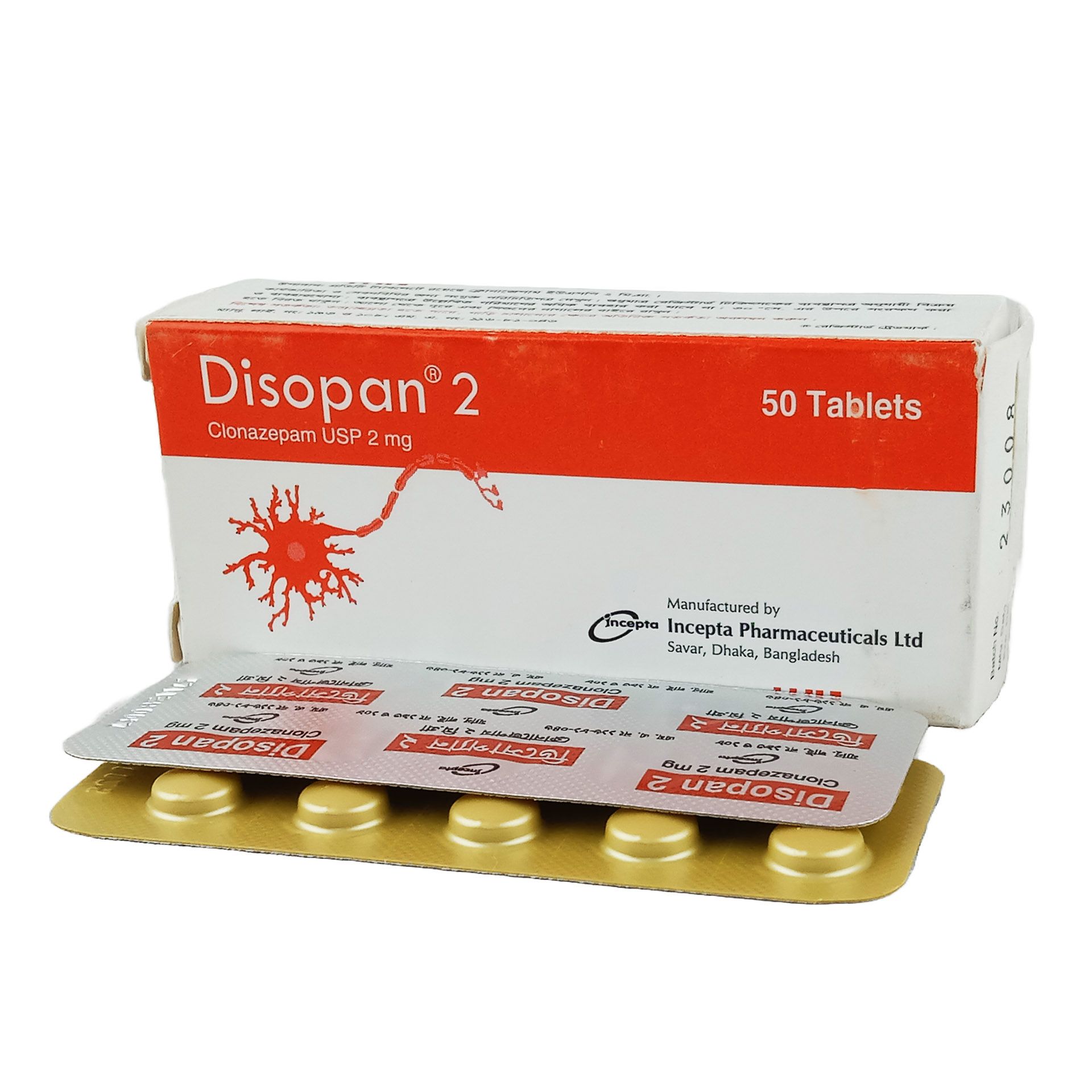 Disopan 2mg Tablet