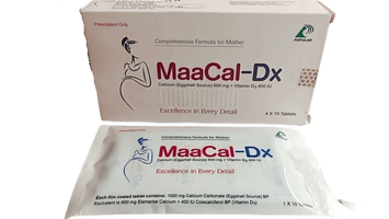 Maacal-DX 600mg+400IU Tablet