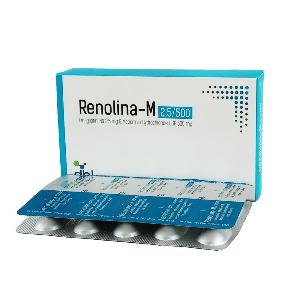 Renolina M 2.5mg+500mg Tablet