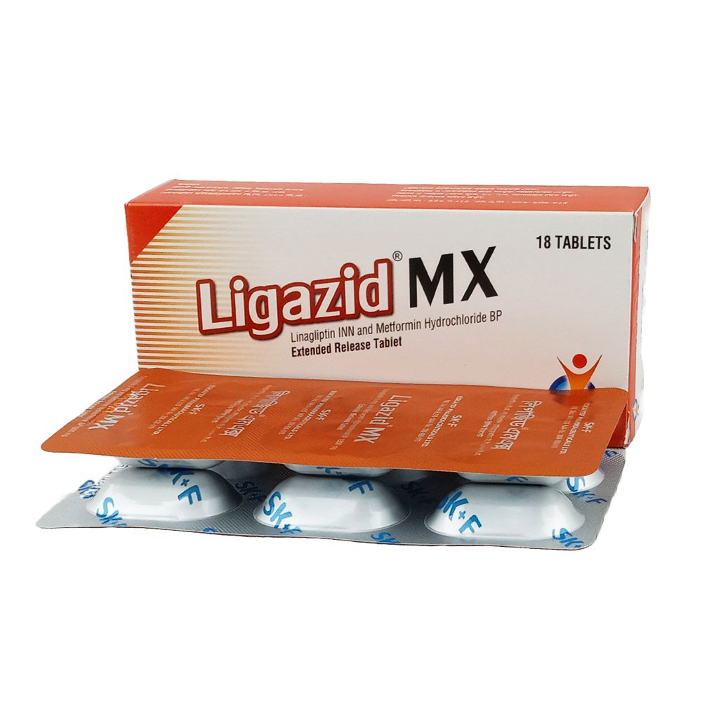 Ligazid MX 5mg+1000mg Tablet