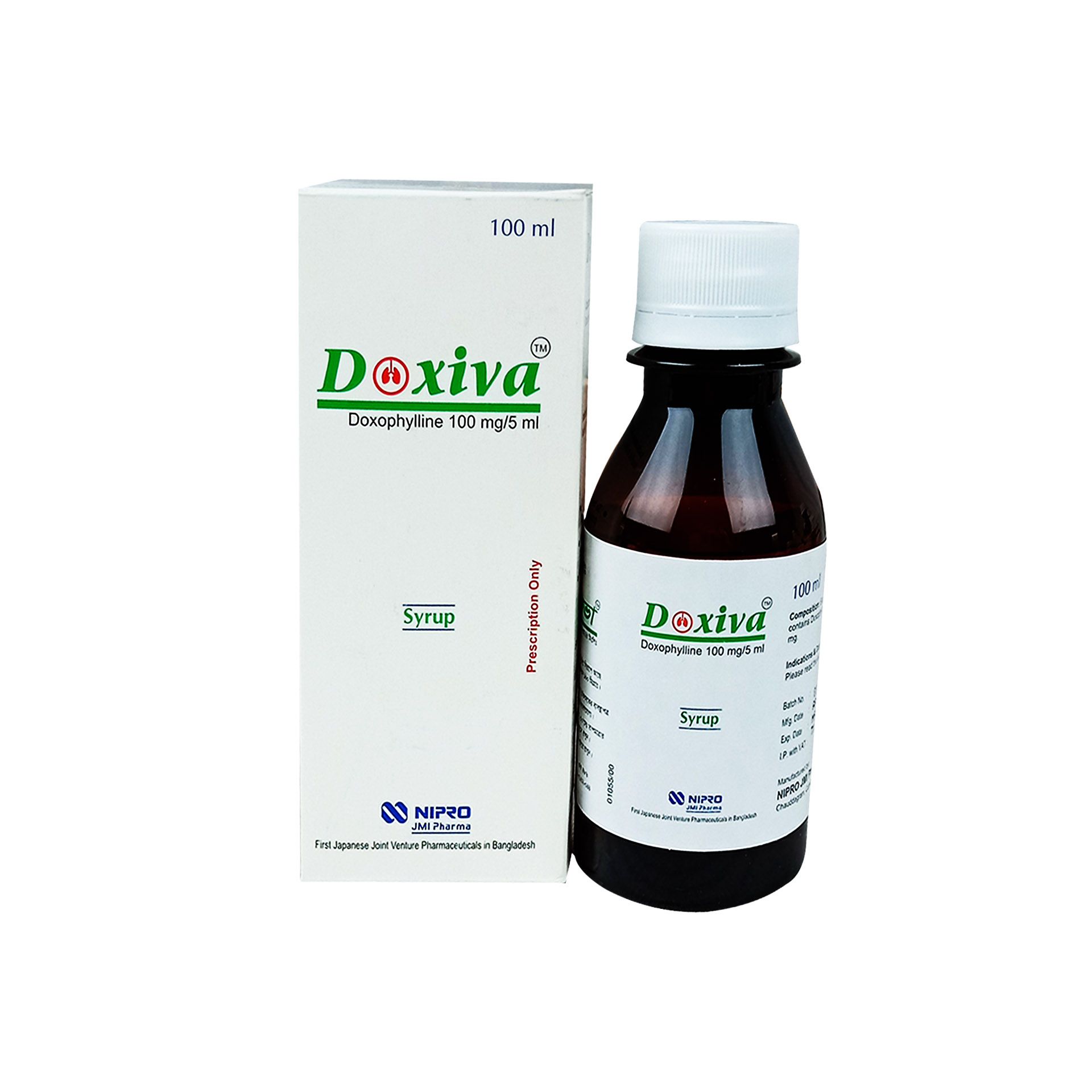 Doxiva 100mg/5ml Syrup