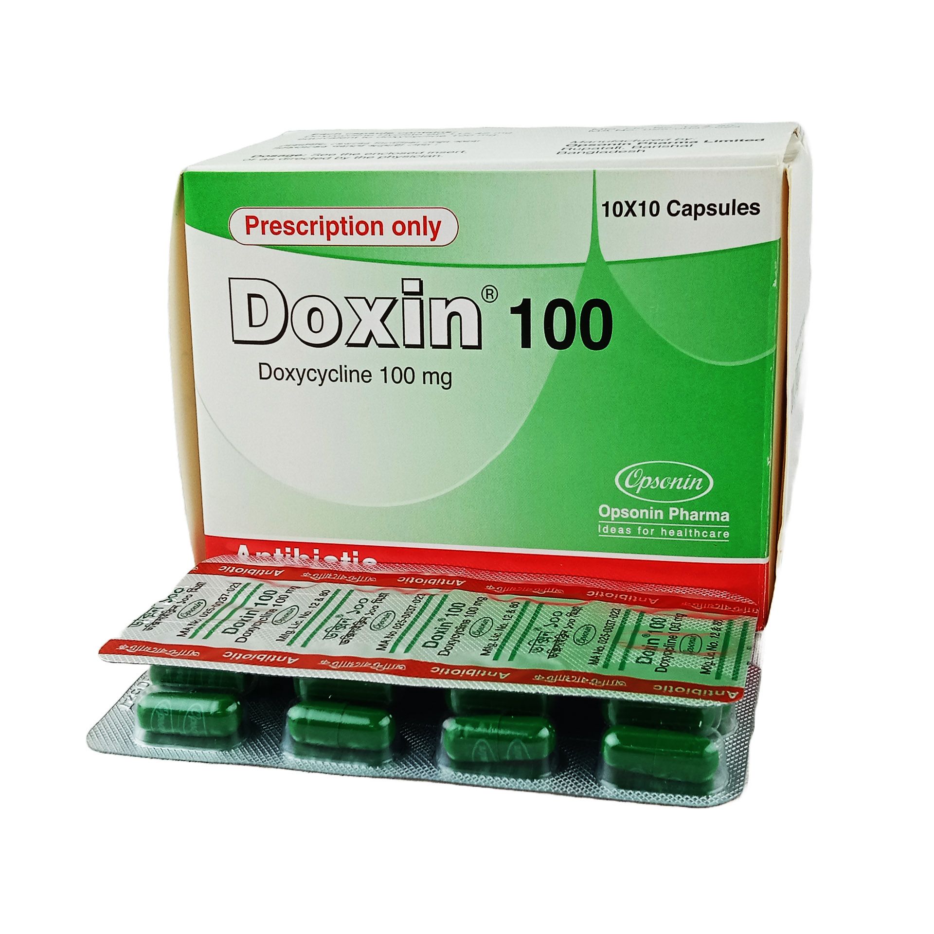 Doxin 100mg Capsule
