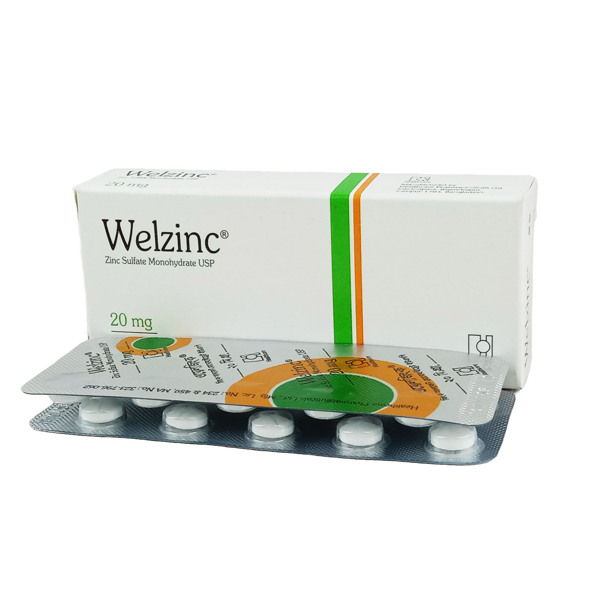 Welzinc 20mg Tablet