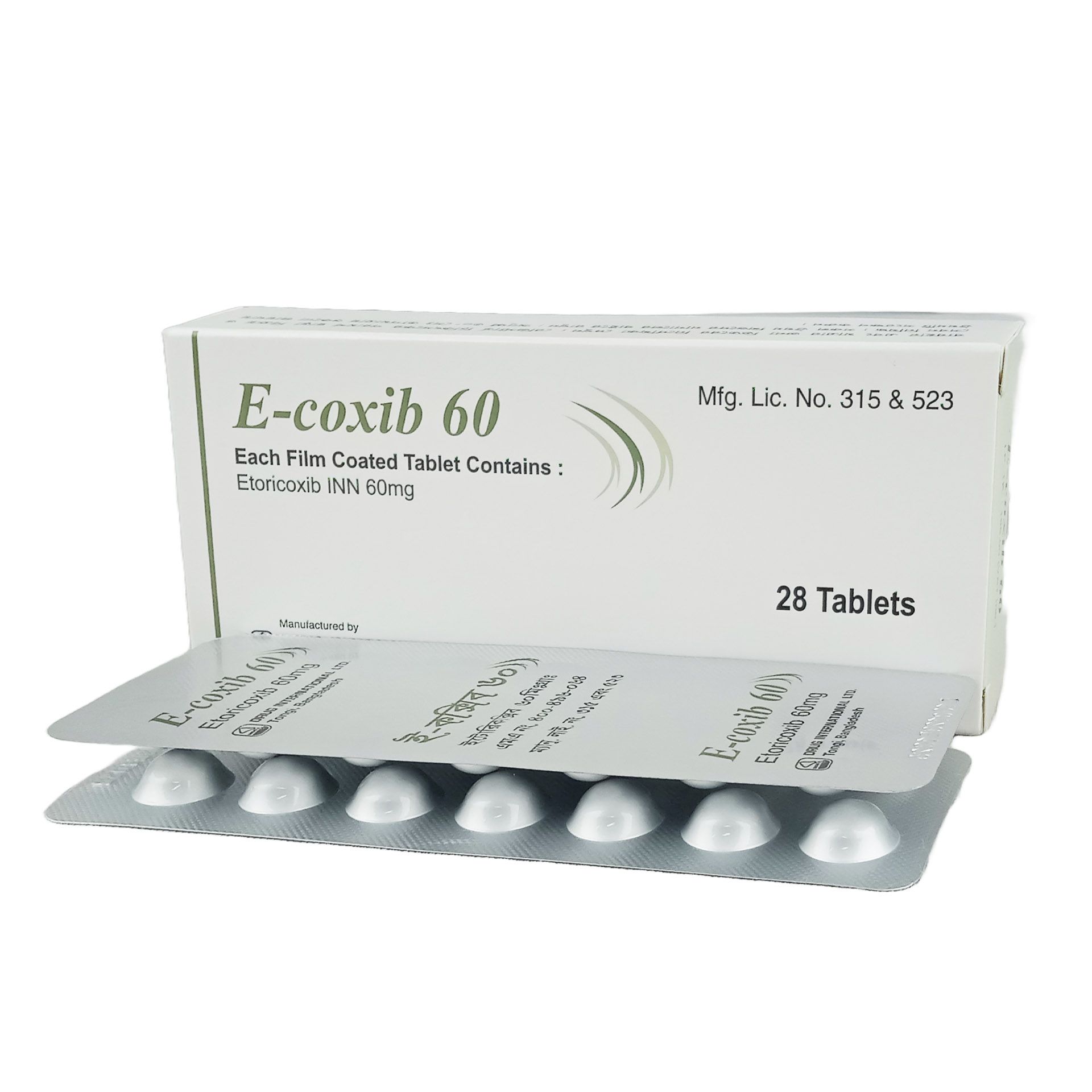 E-Coxib 60mg Tablet