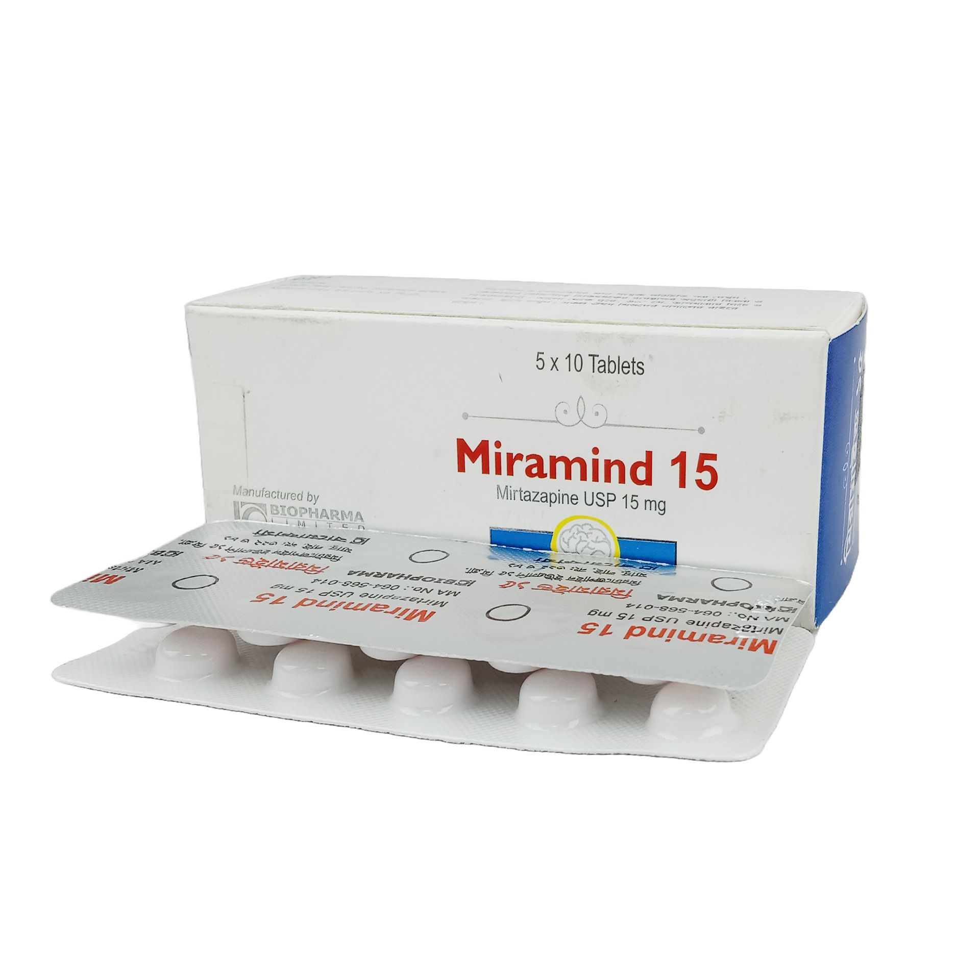 Miramind 15mg Tablet