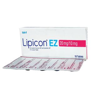 Lipicon EZ 20/10 20mg+10mg Tablet