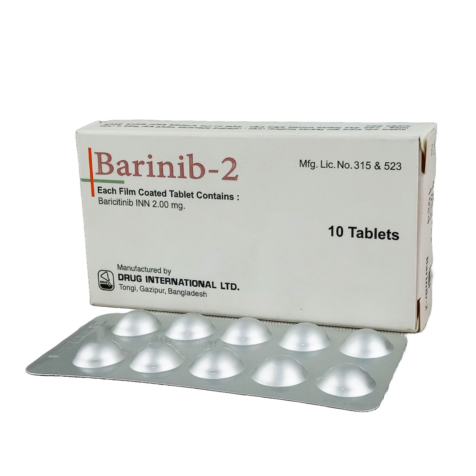 Barinib 2mg Tablet