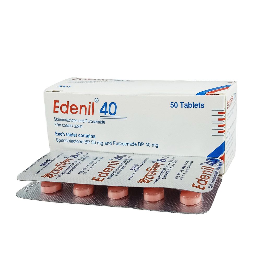 Edenil 40/50 40mg+50mg Tablet