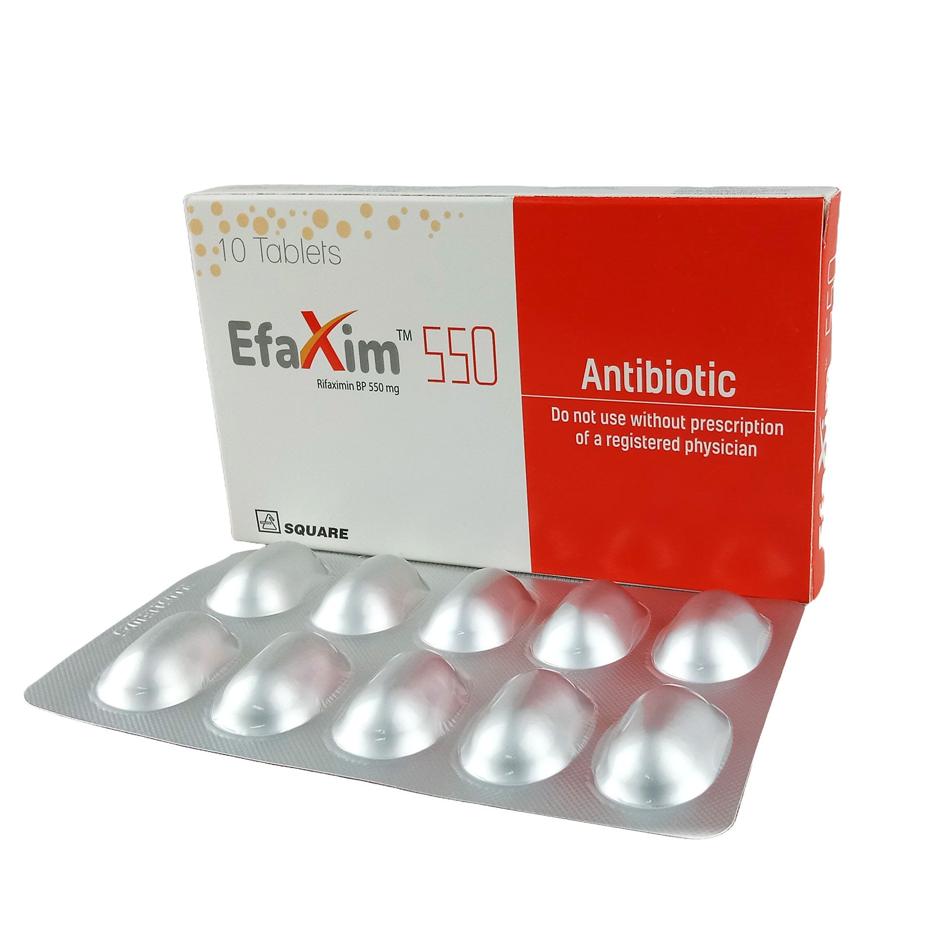 Efaxim 550mg Tablet