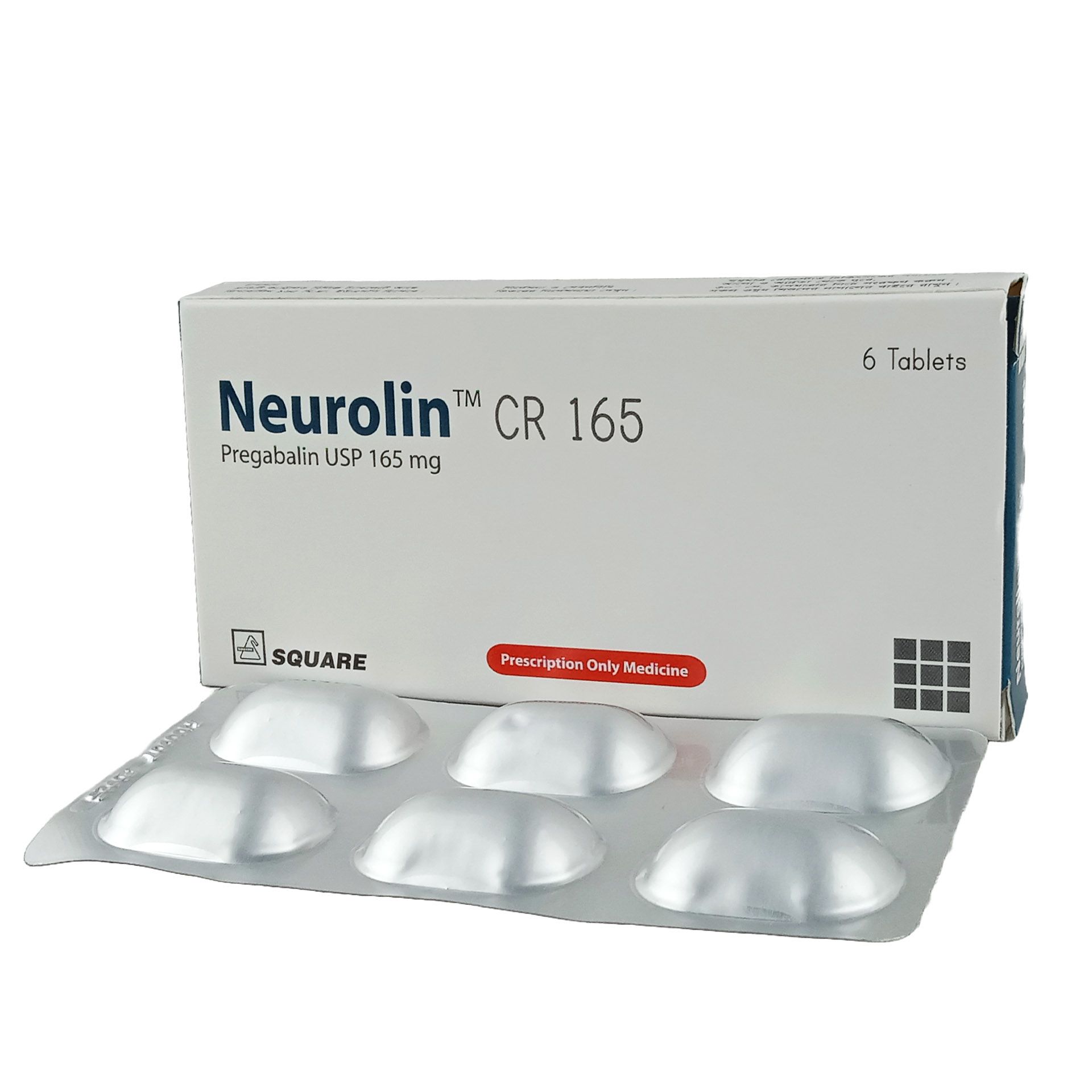 Neurolin CR 165mg Tablet
