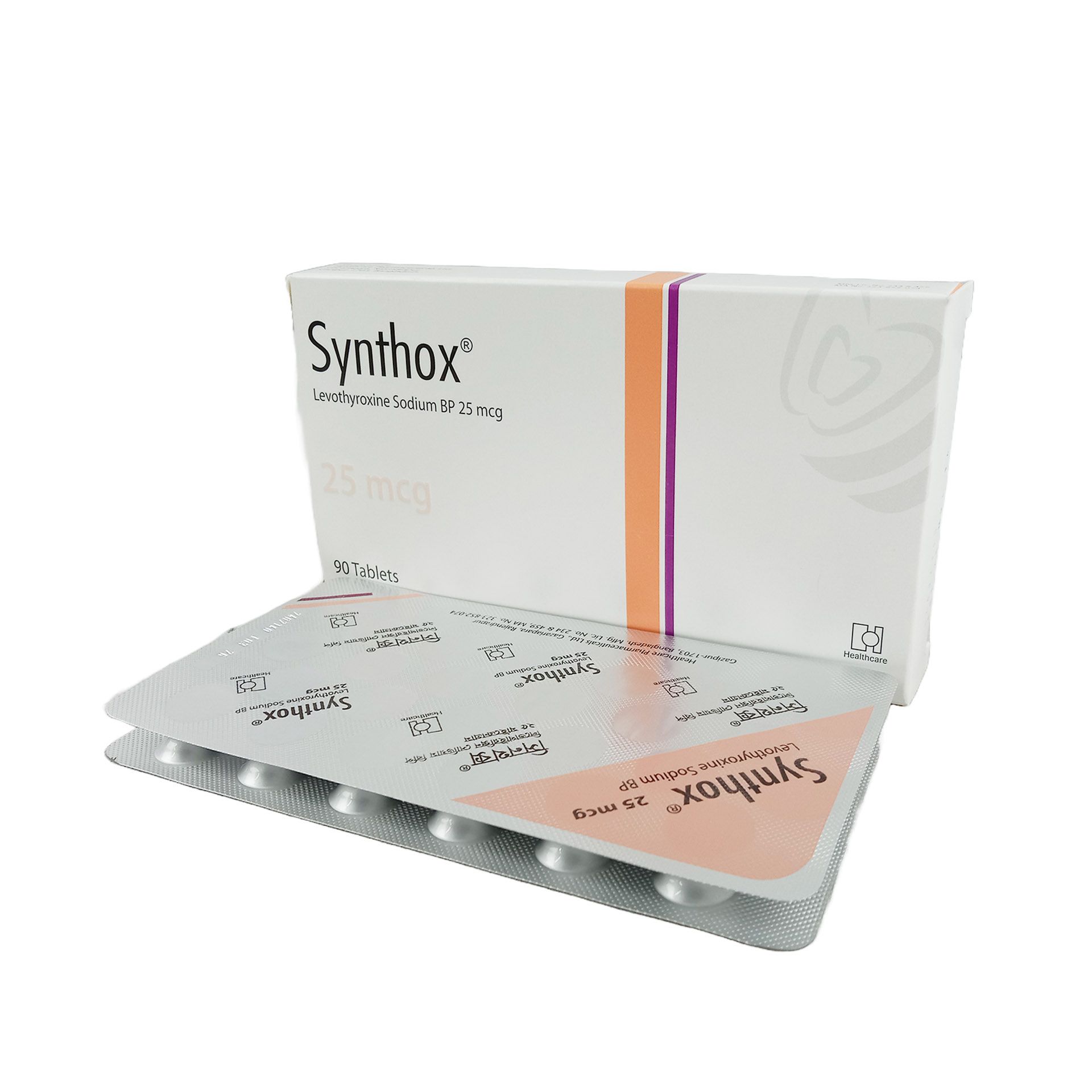Synthox-25 25mcg tablet