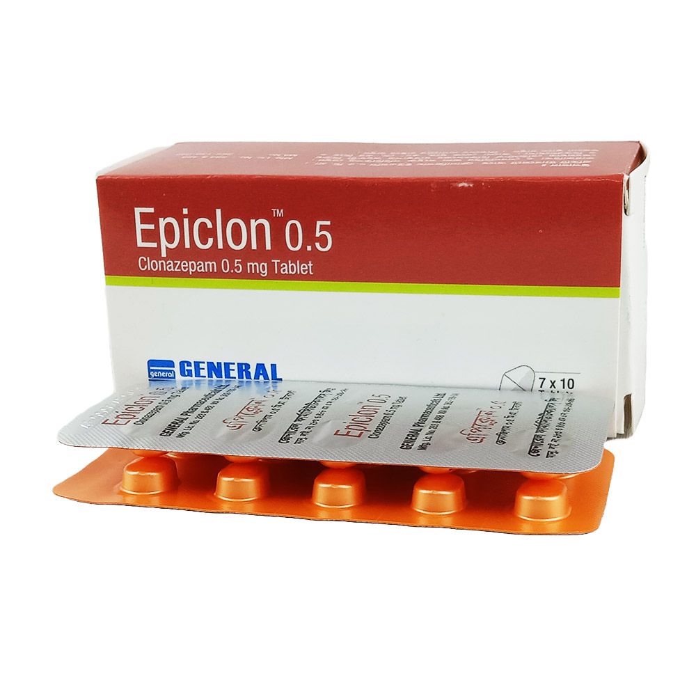 Epiclon 0.5 0.5mg Tablet