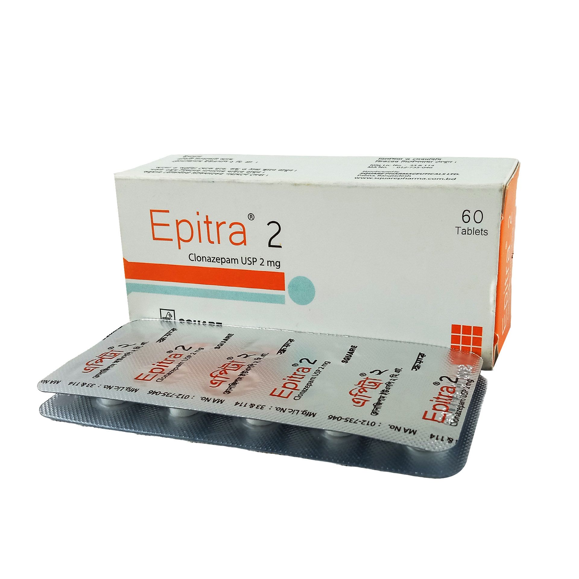 Epitra 2mg Tablet