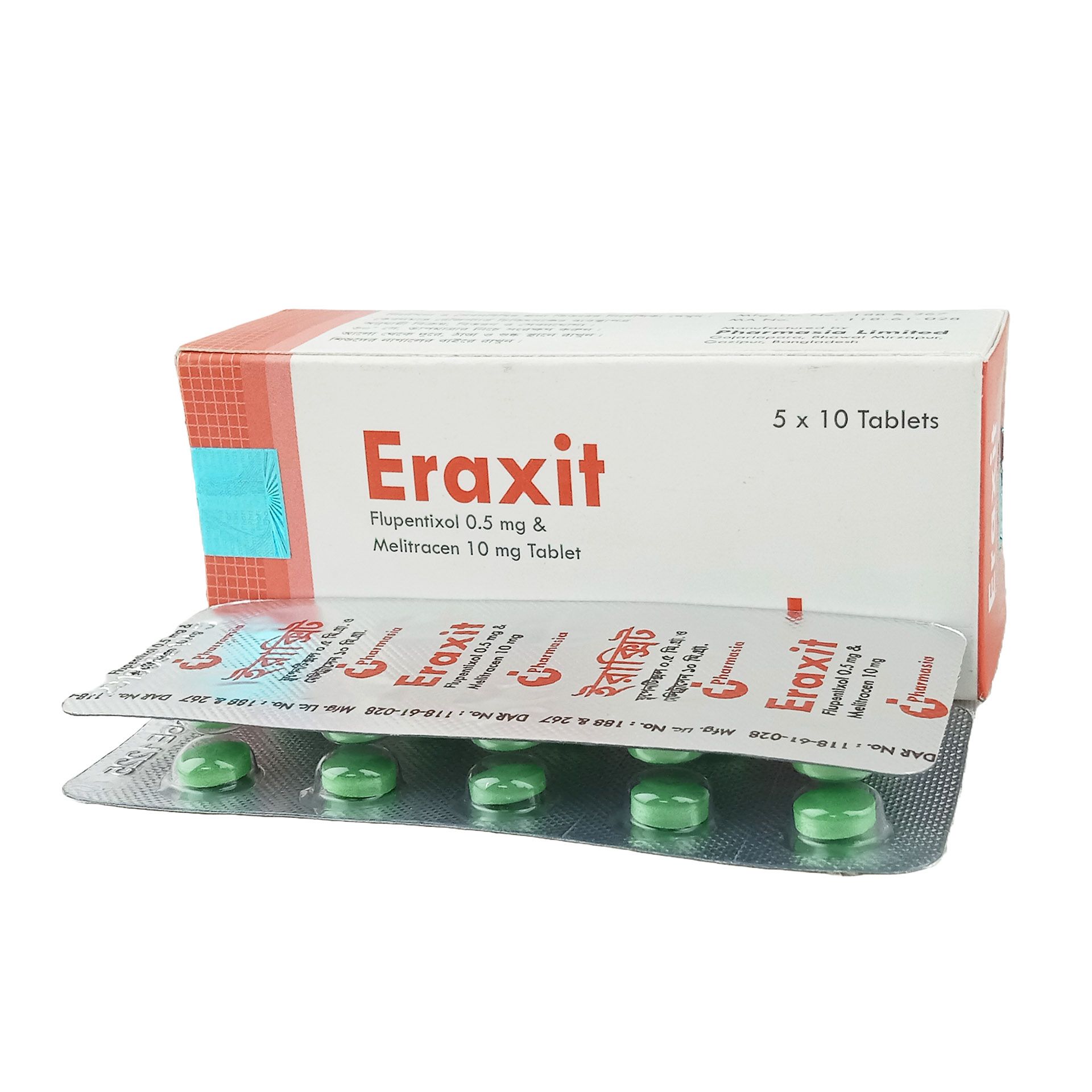Eraxit 500mcg+10mg Tablet