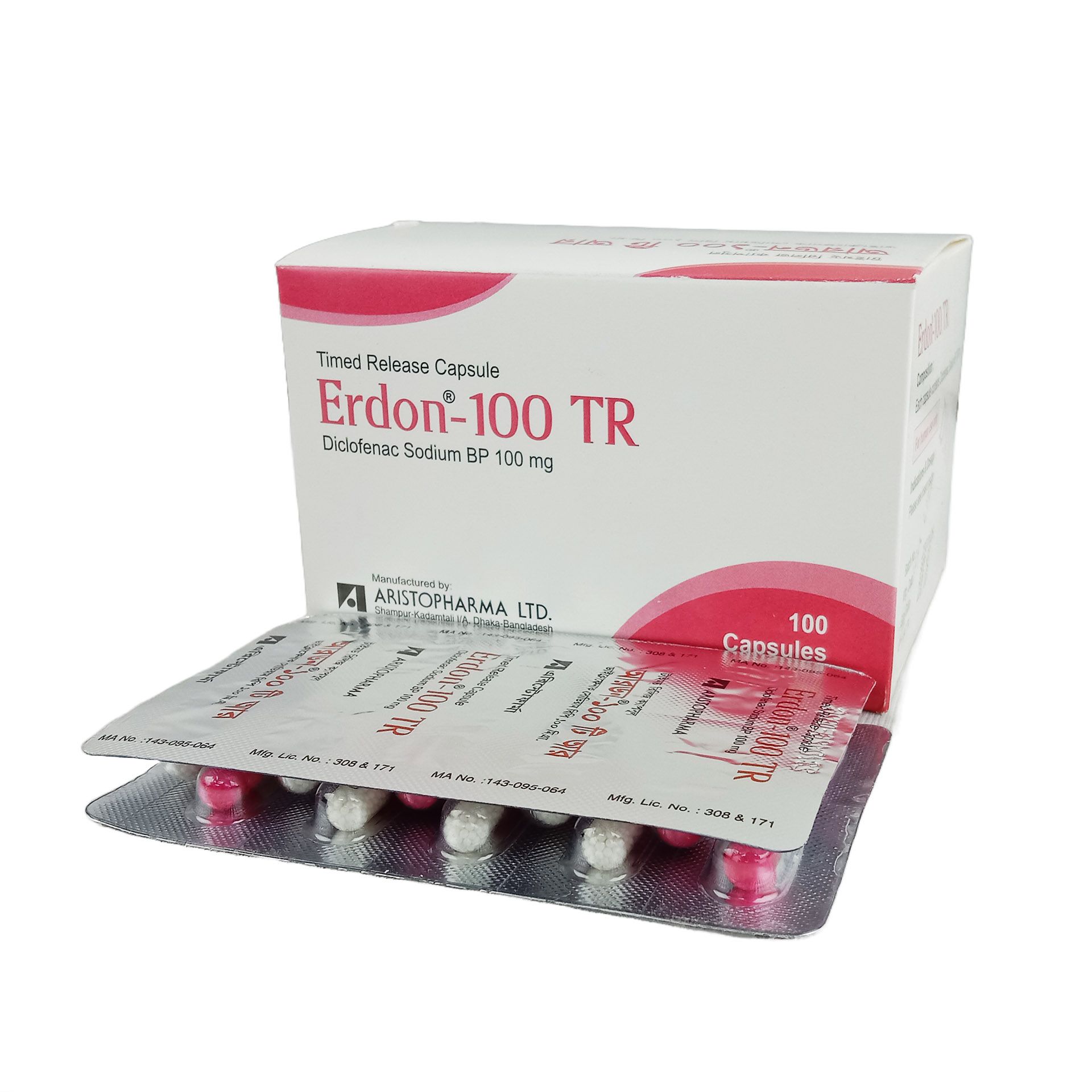 Erdon TR 100mg Capsule