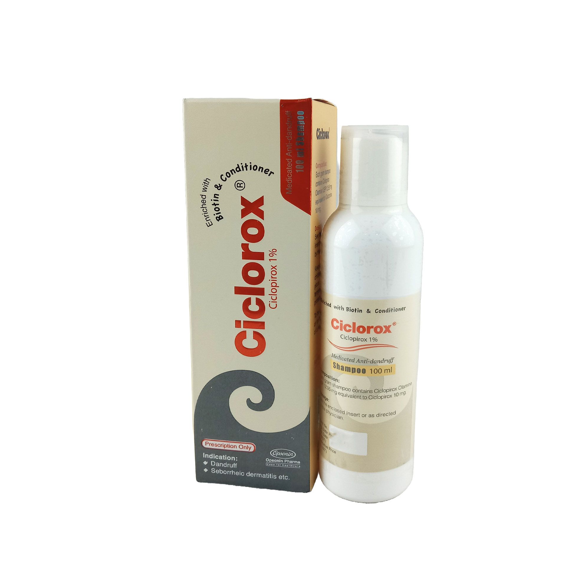 Ciclorox Shampoo 100ml shampoo