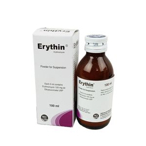 Erythin 125mg/5ml Powder for Suspension