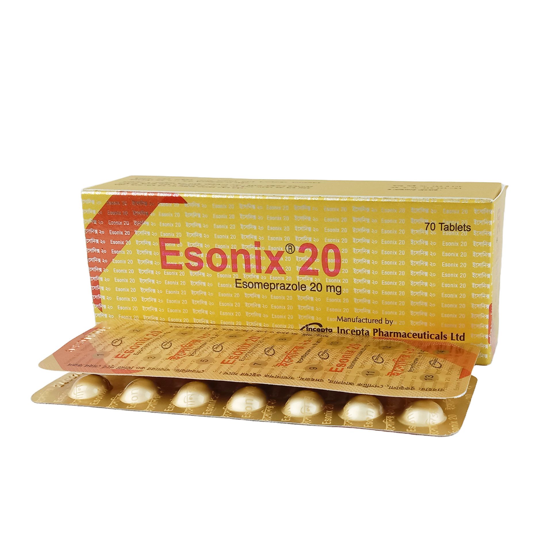 Esonix 20mg Tablet