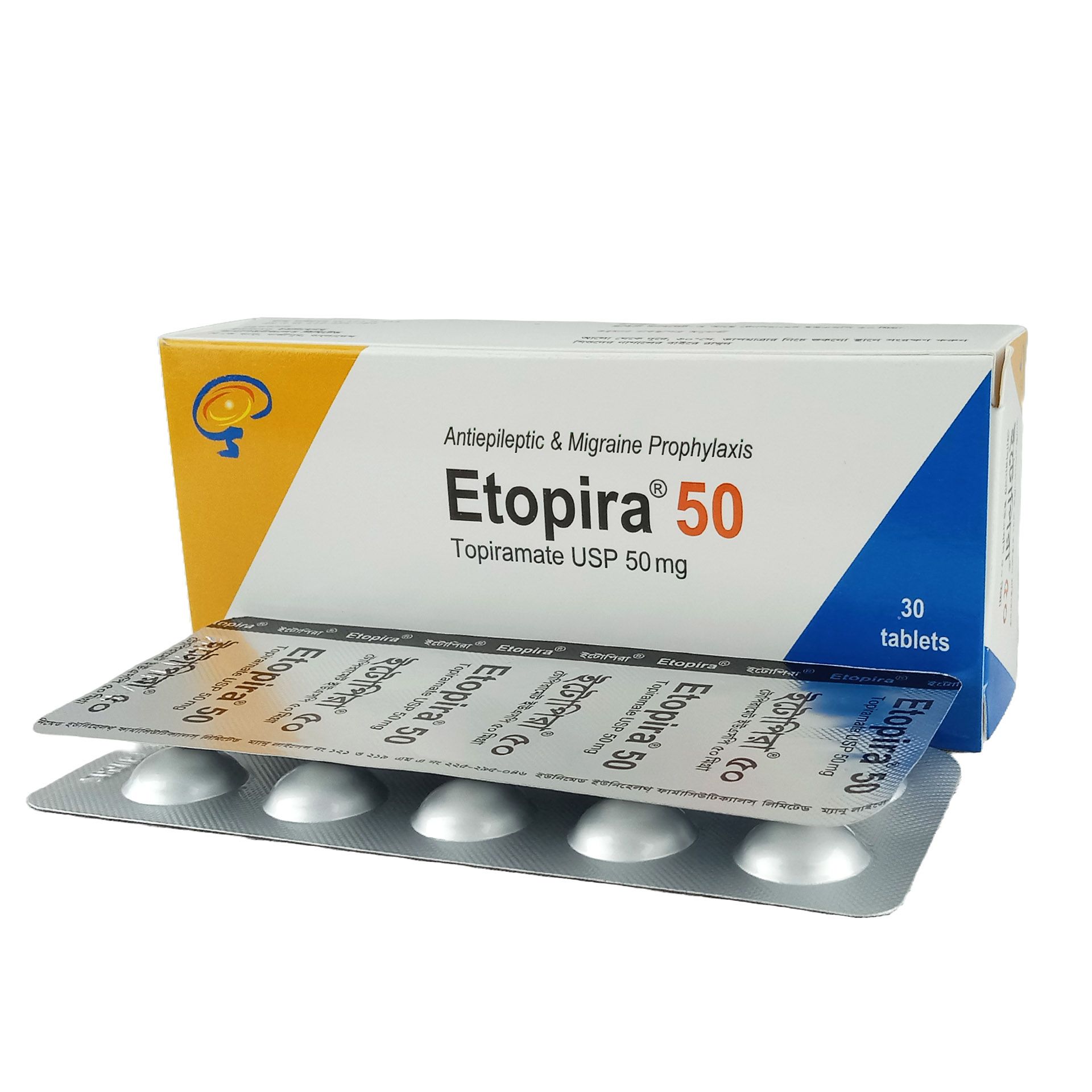 Etopira 50mg Tablet