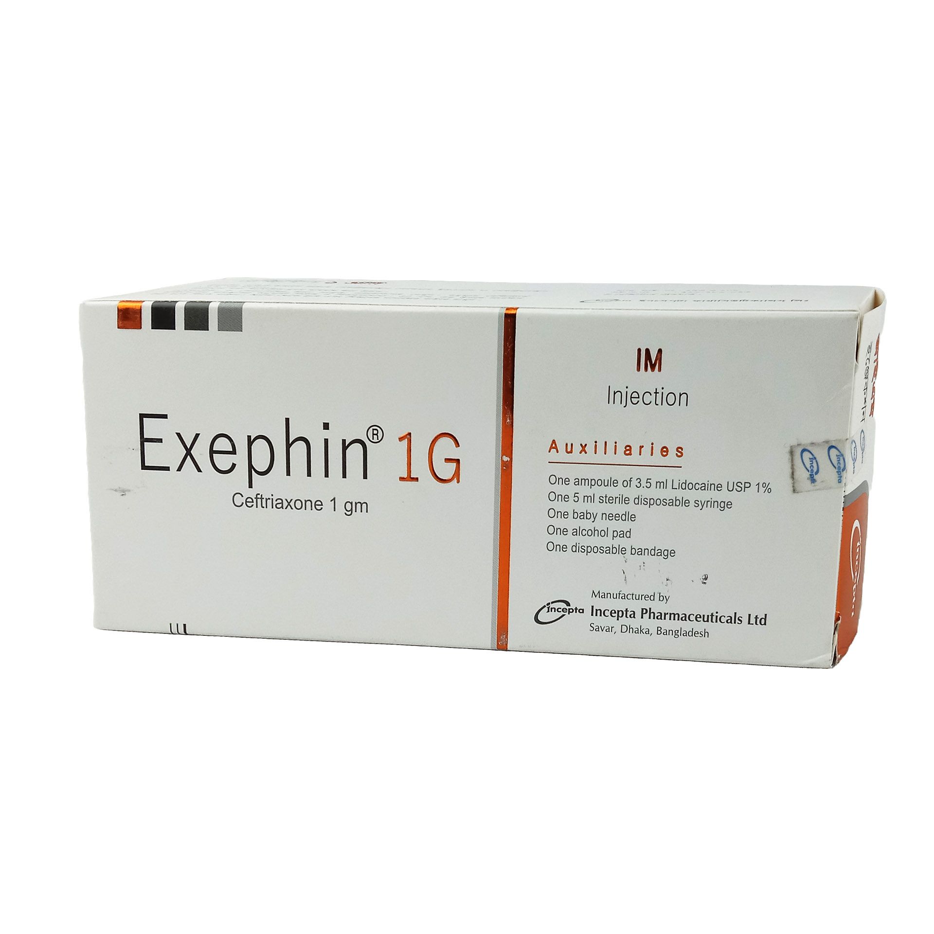 Exephin IM 1gm/vial Injection