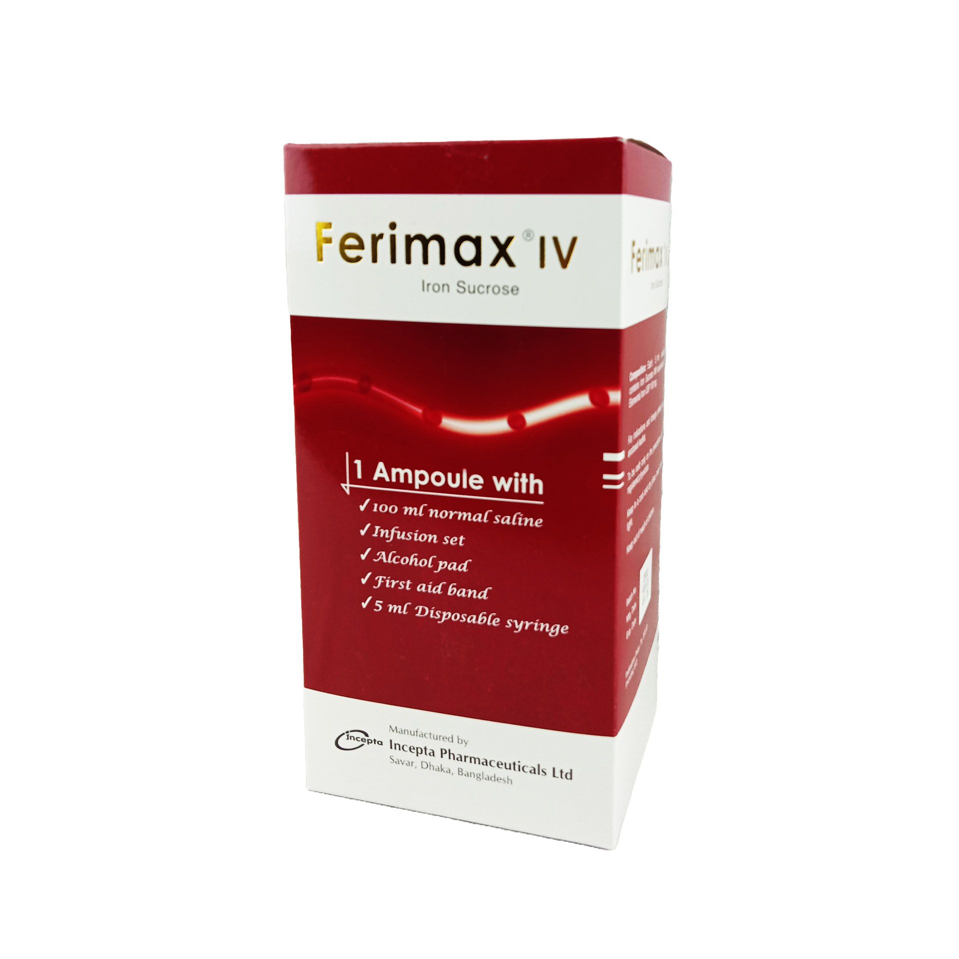 Ferimax IV 100mg/5ml Injection