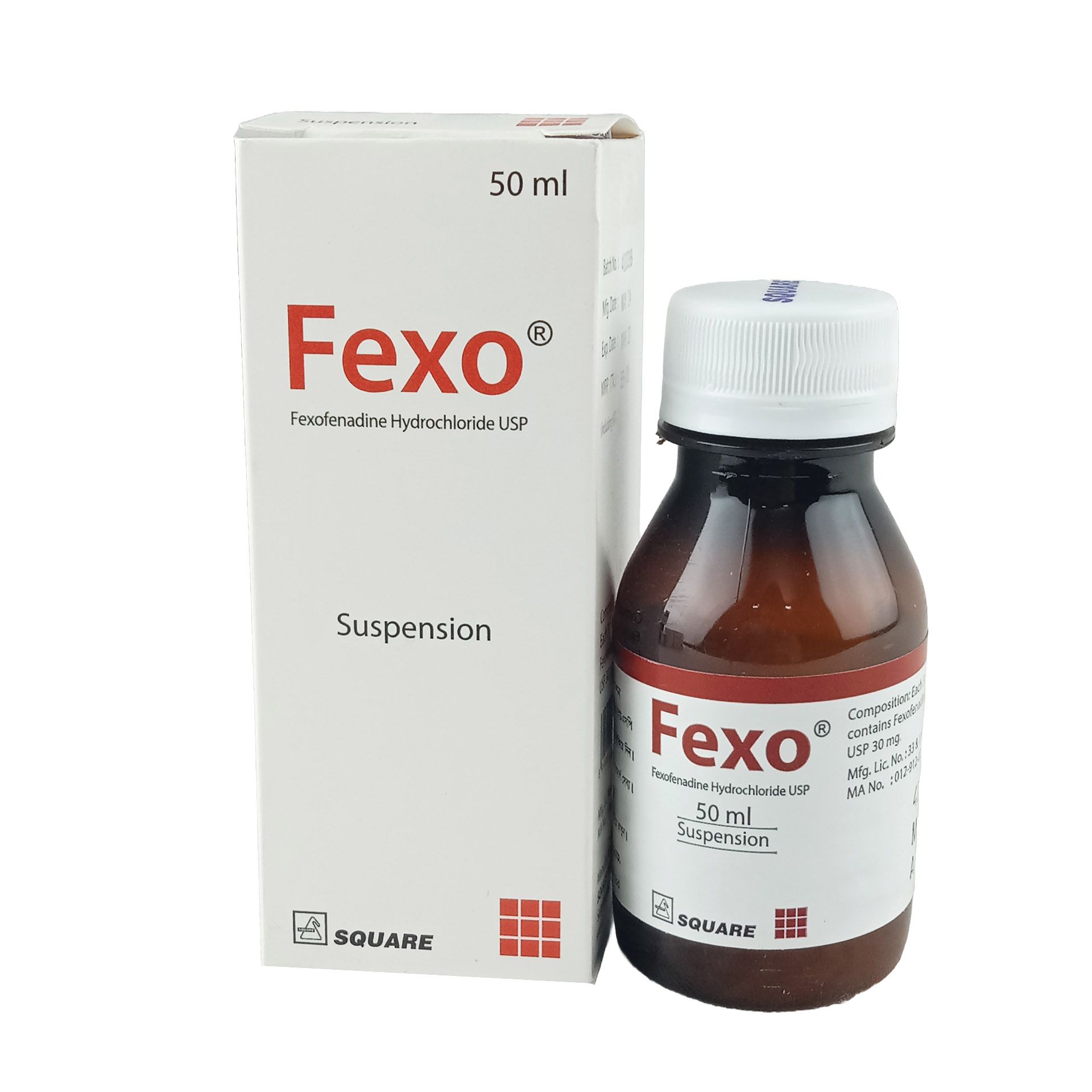 Fexo 30mg/5ml Suspension