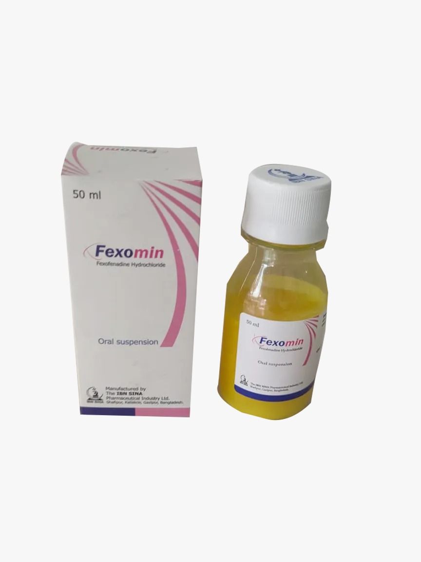 Fexomin 30mg/5ml Suspension
