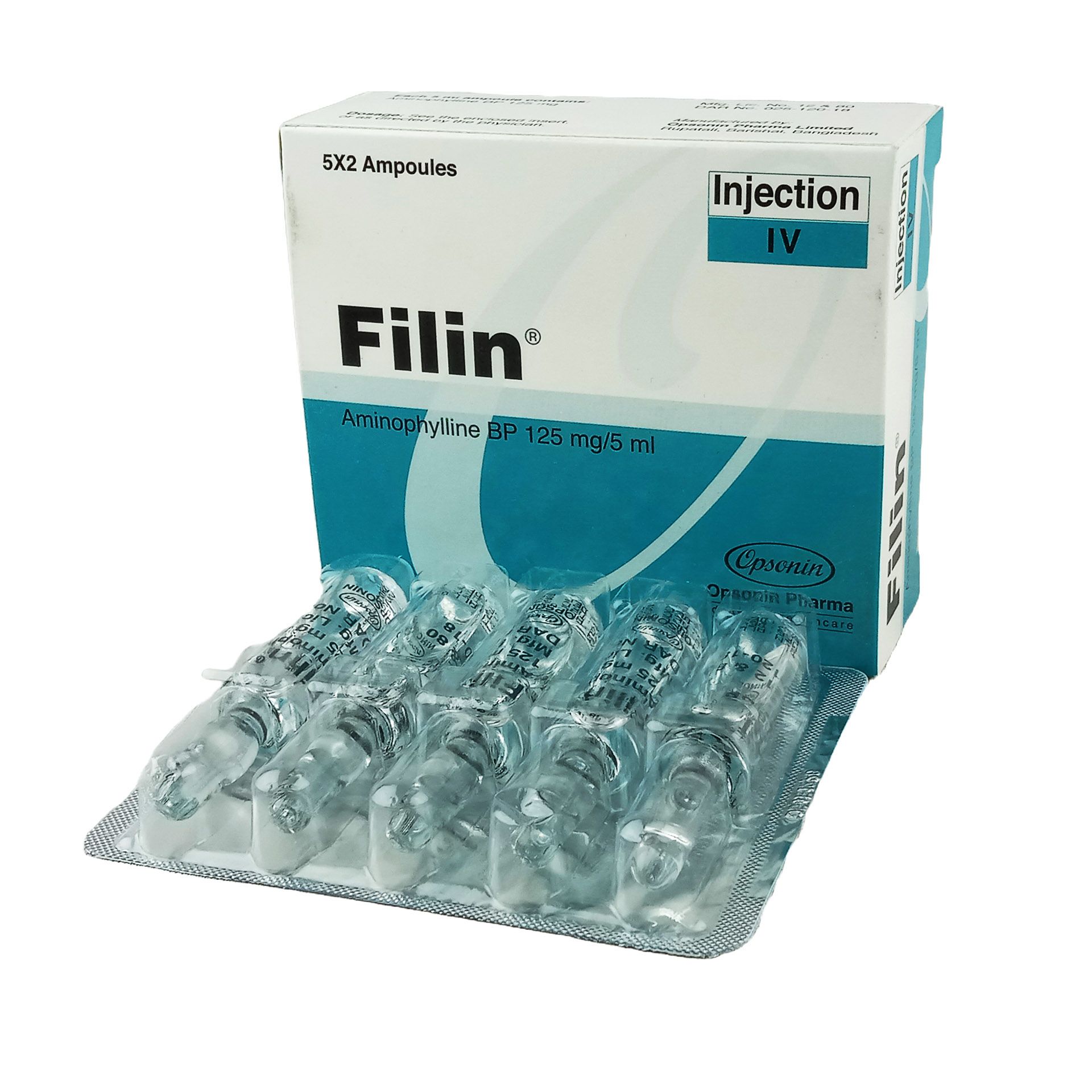 Filin 125mg/5ml Injection