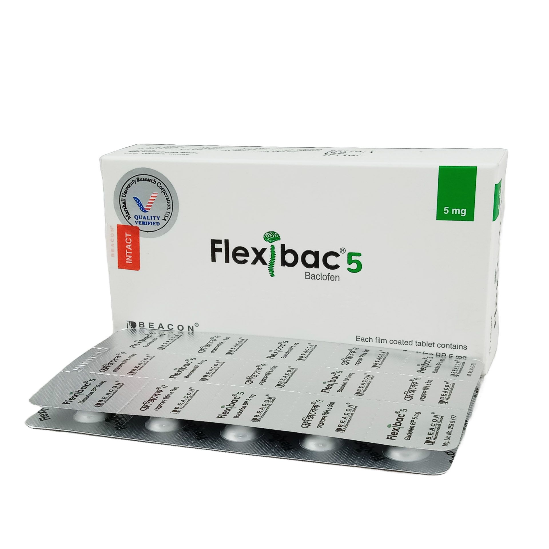 Flexibac 5mg Tablet