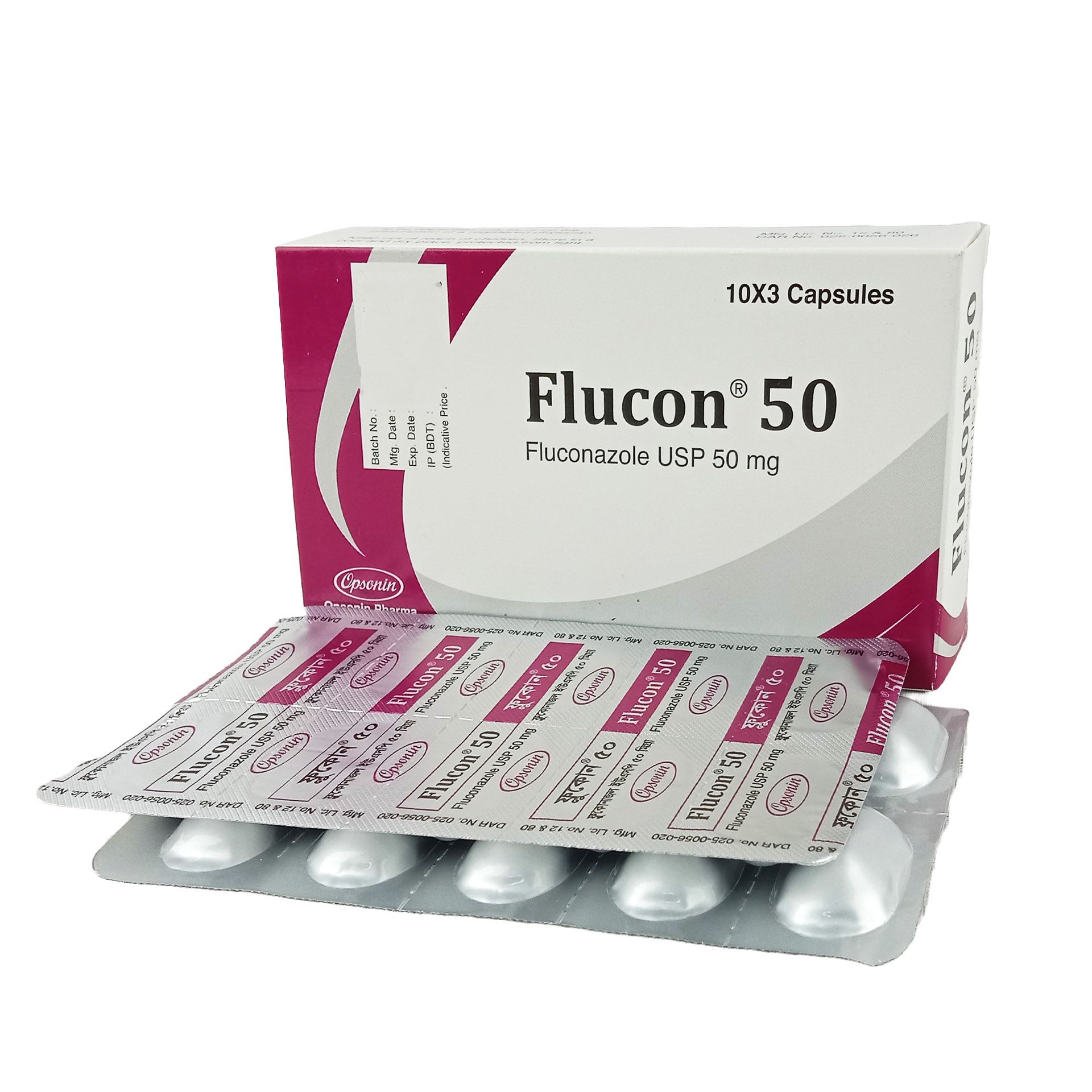 Flucon 50mg Capsule