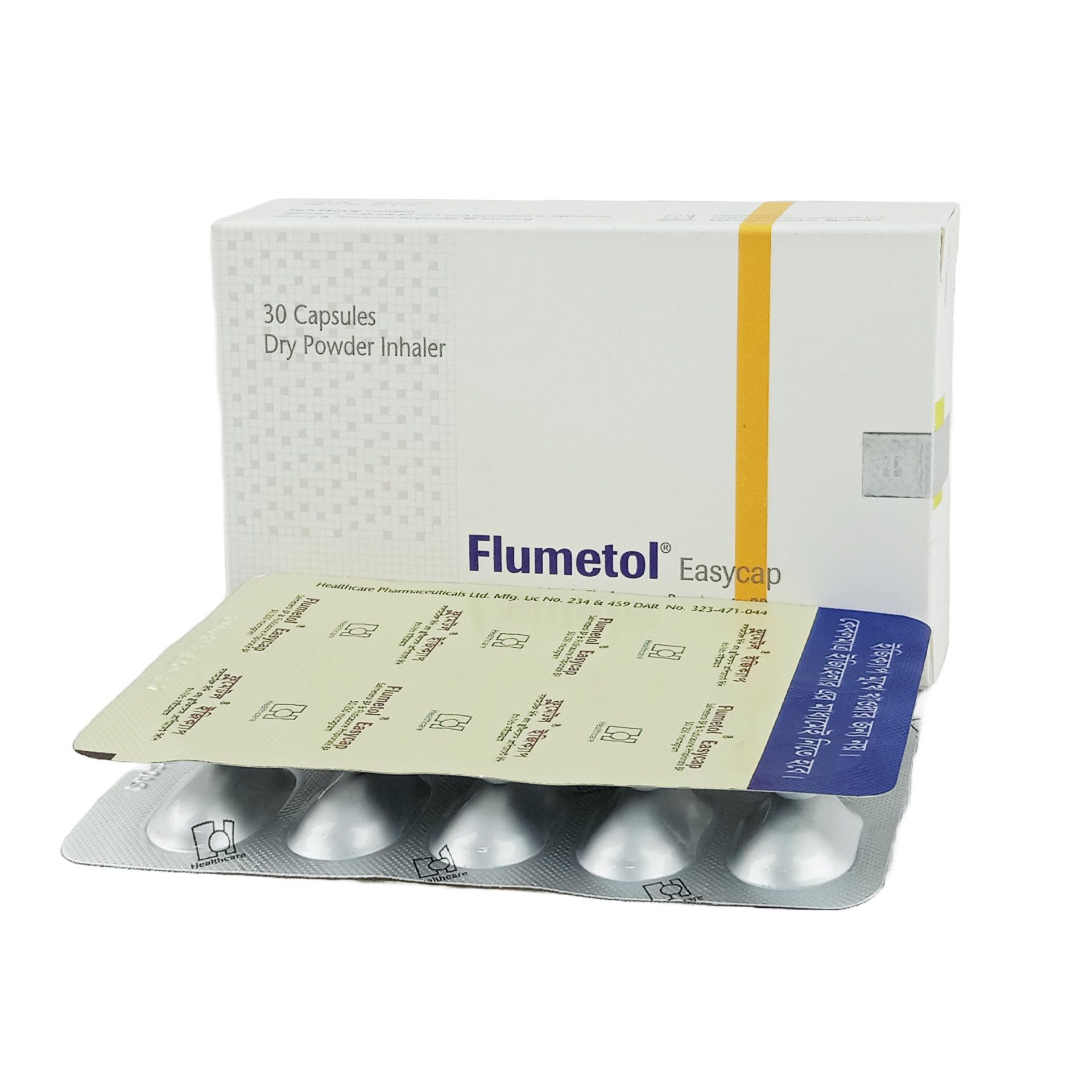 Flumetol 50/250 Easycap 50mcg+250mcg Capsule