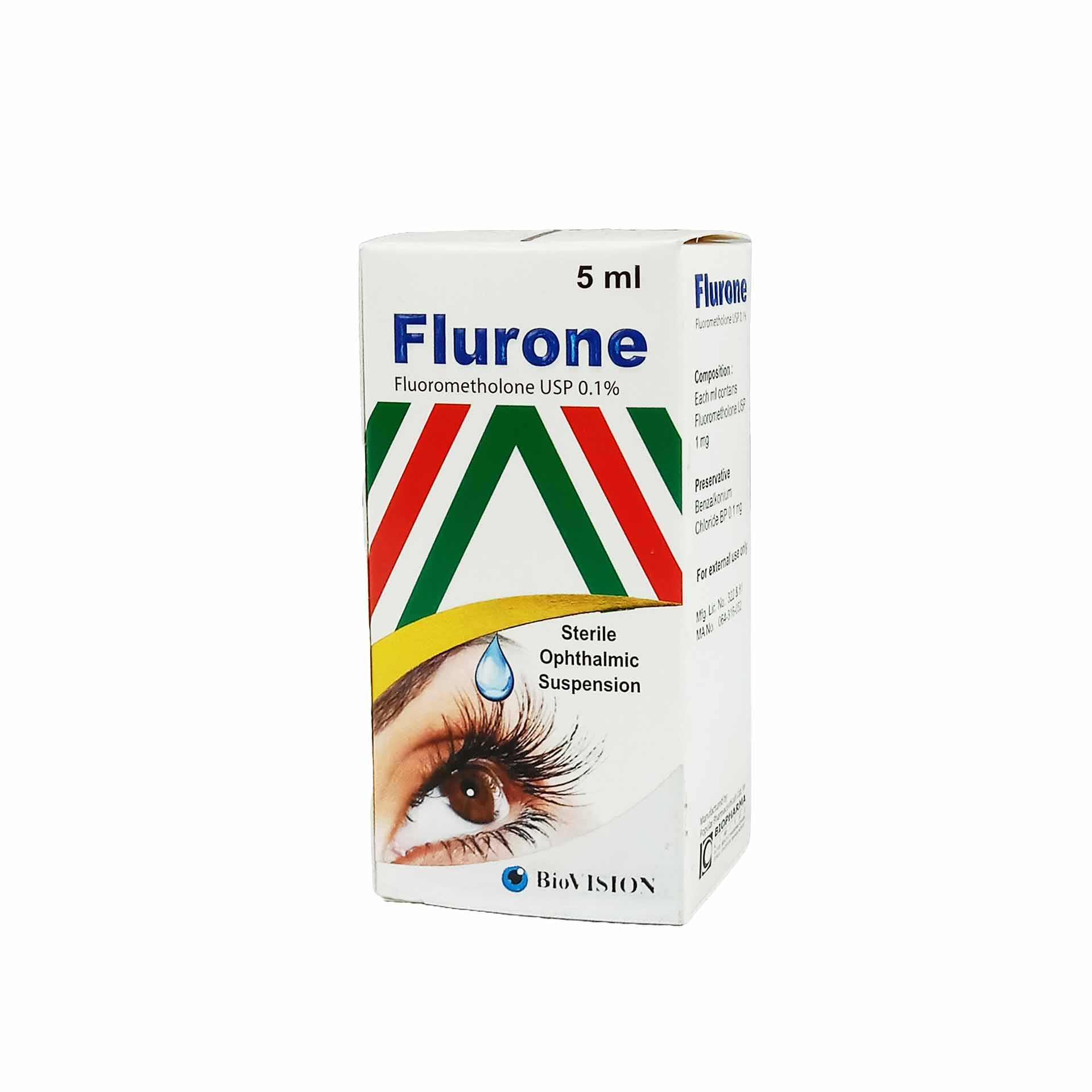 Flurone 0.10% Eye Drop