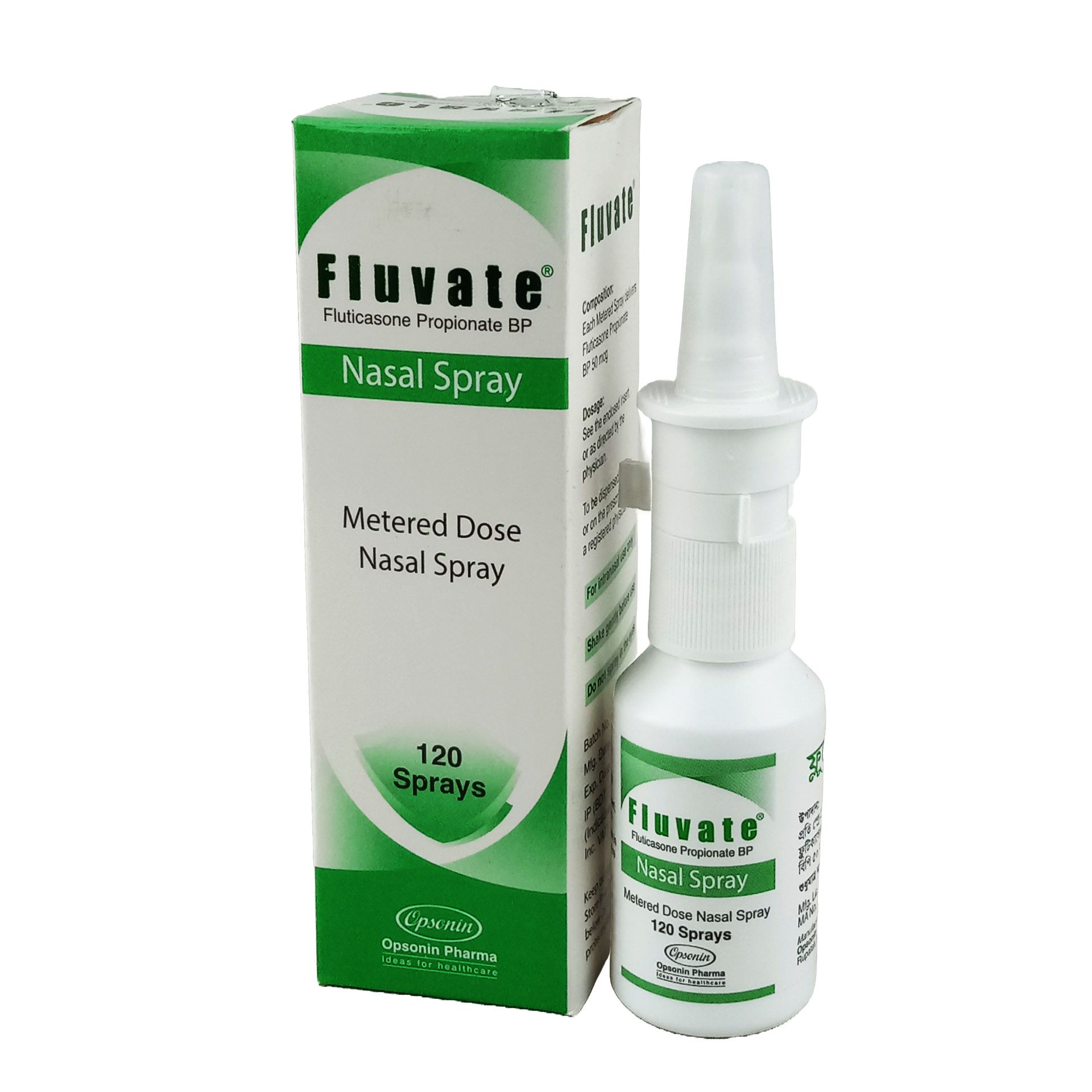 Fluvate Nasal Spray 50mcg/spray Nasal Spray