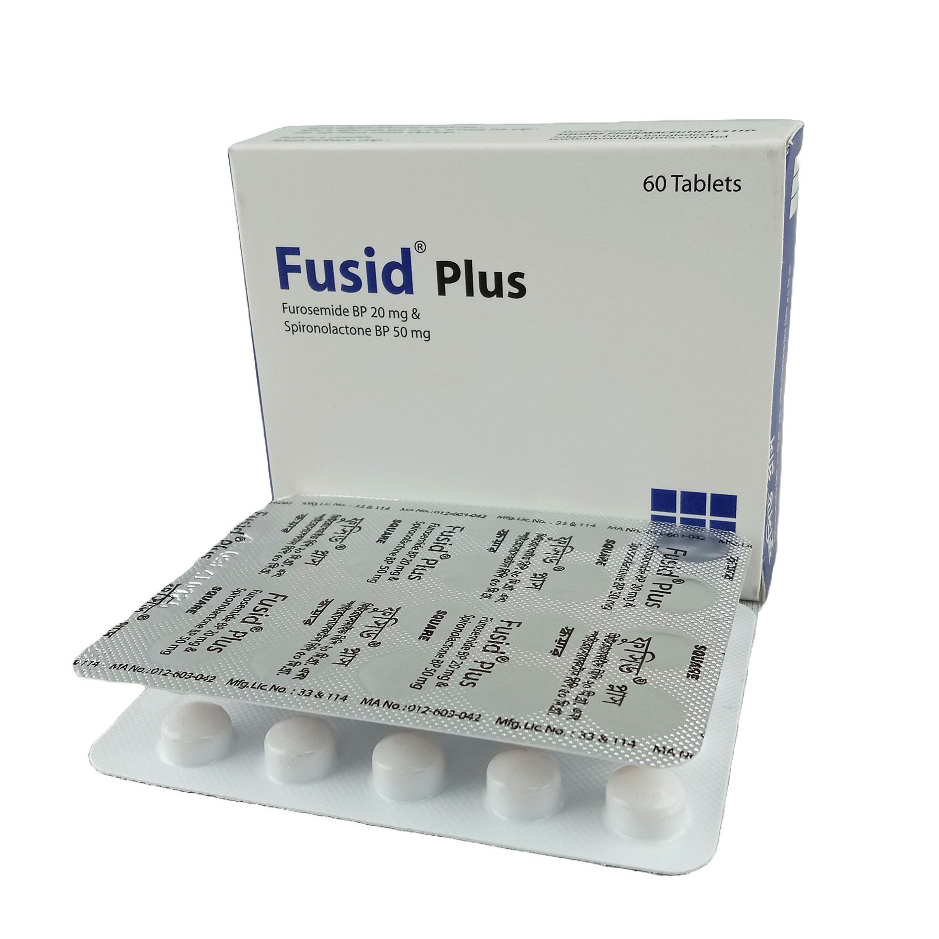 Fusid Plus 20/50 20mg+50mg Tablet