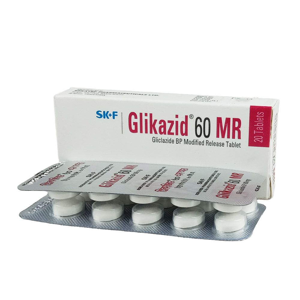 Glikazid MR 60mg Tablet