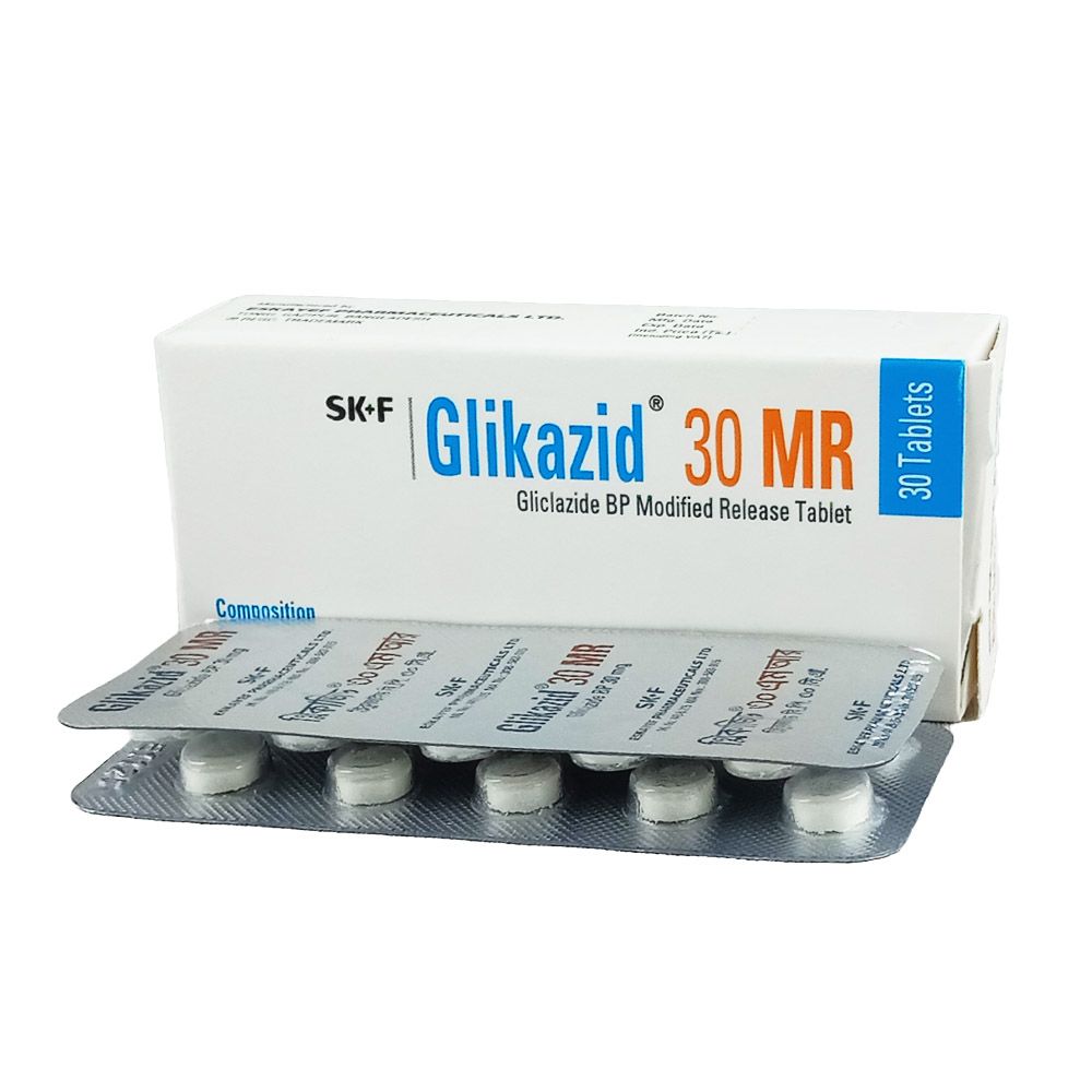 Glikazid MR 30mg Tablet