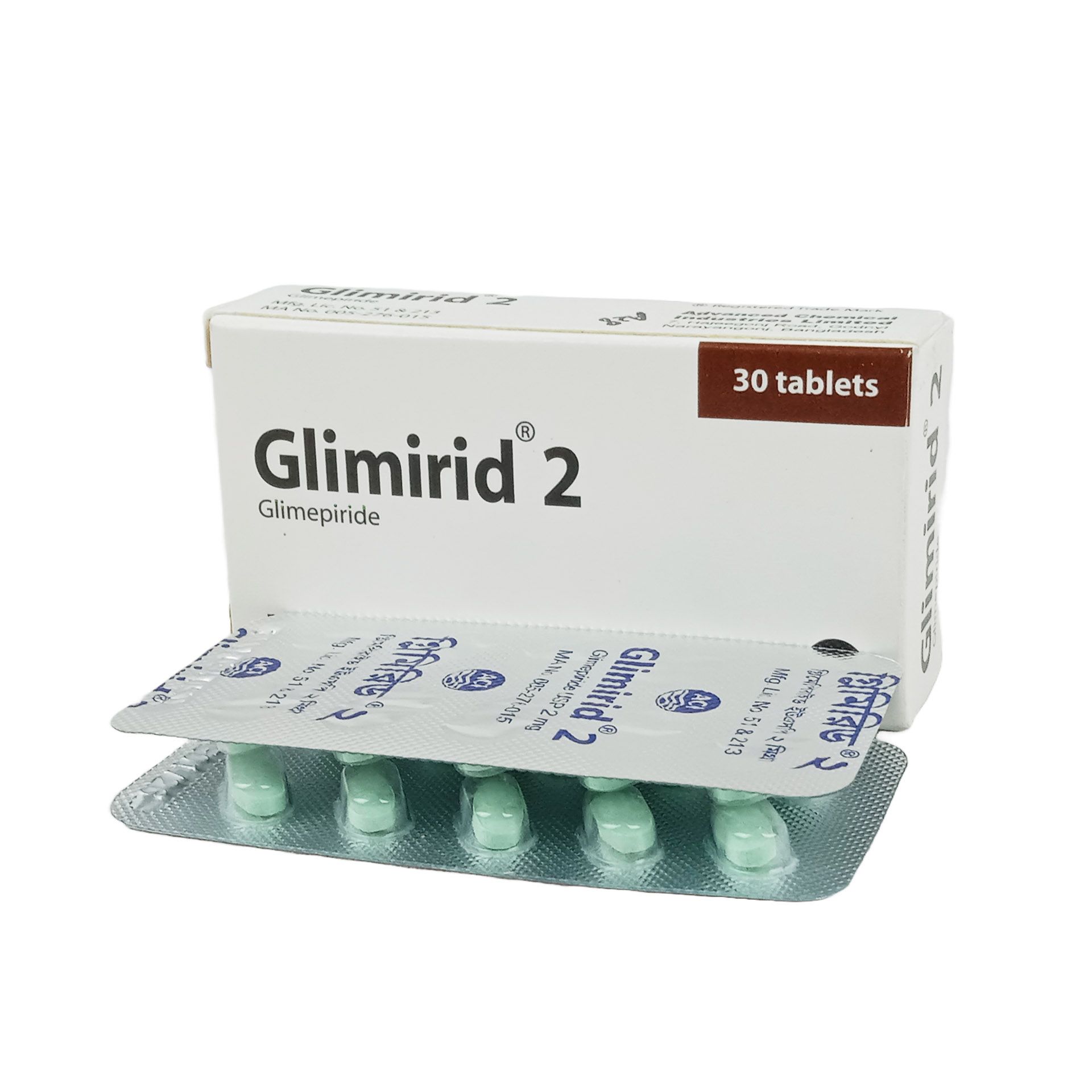 Glimirid 2mg Tablet