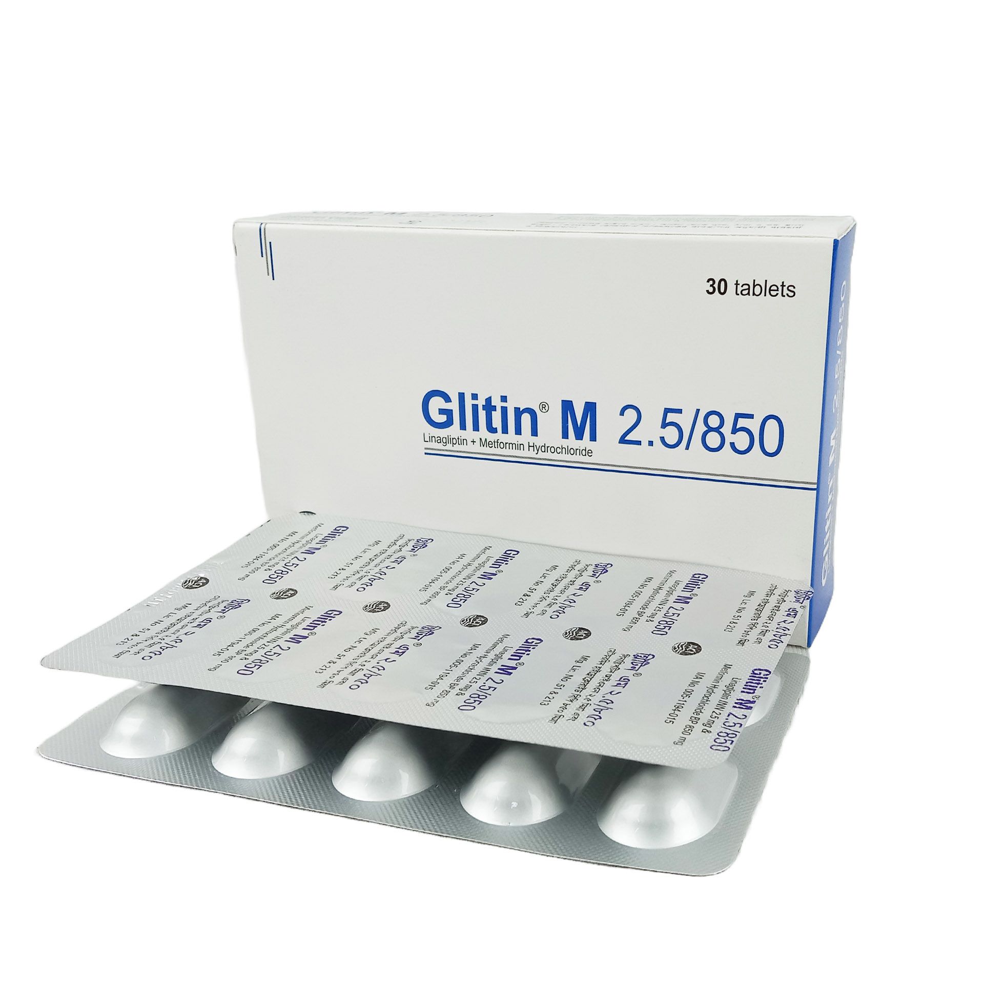Glitin M 850 2.5mg+850mg Tablet