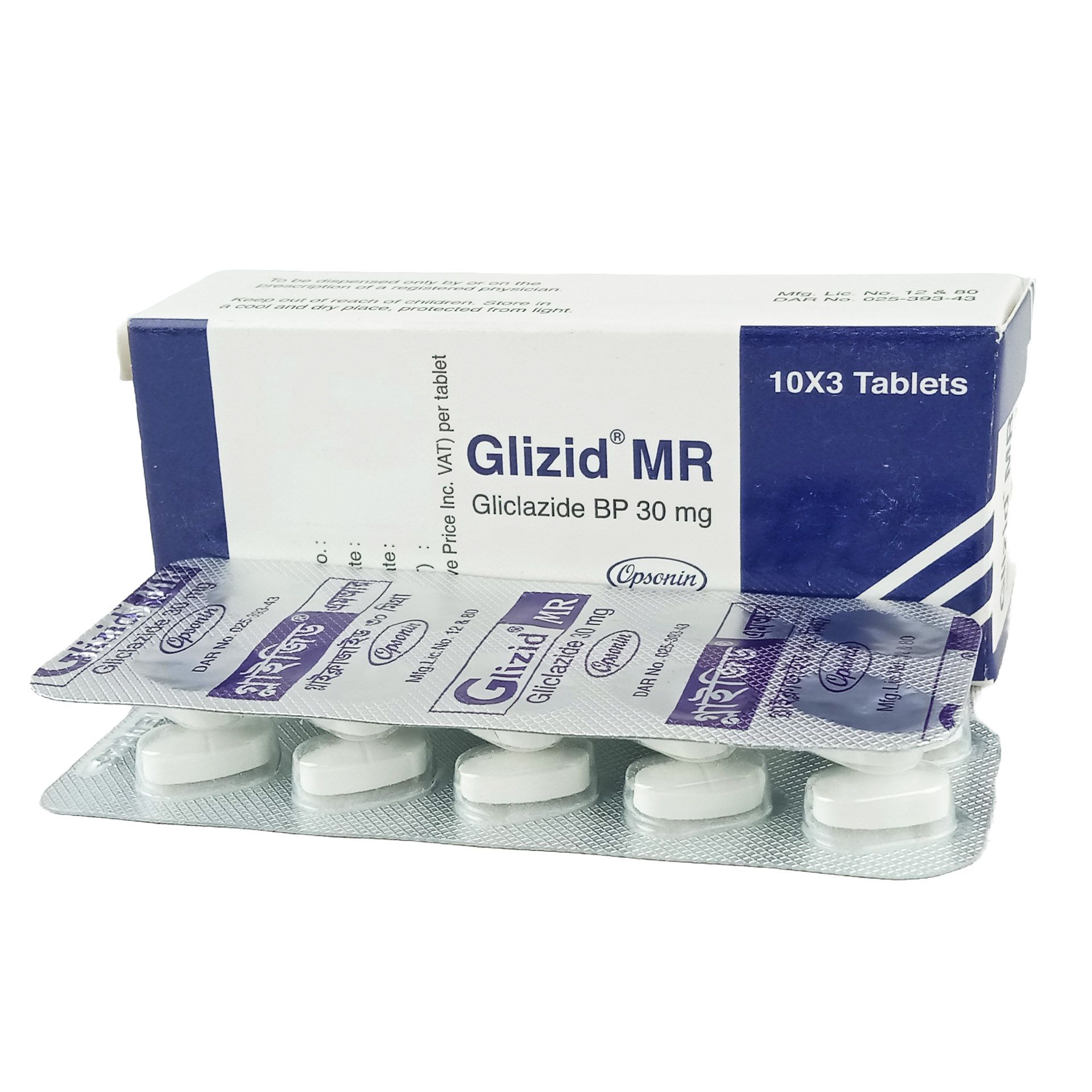 Glizid 30 MR 30mg Tablet