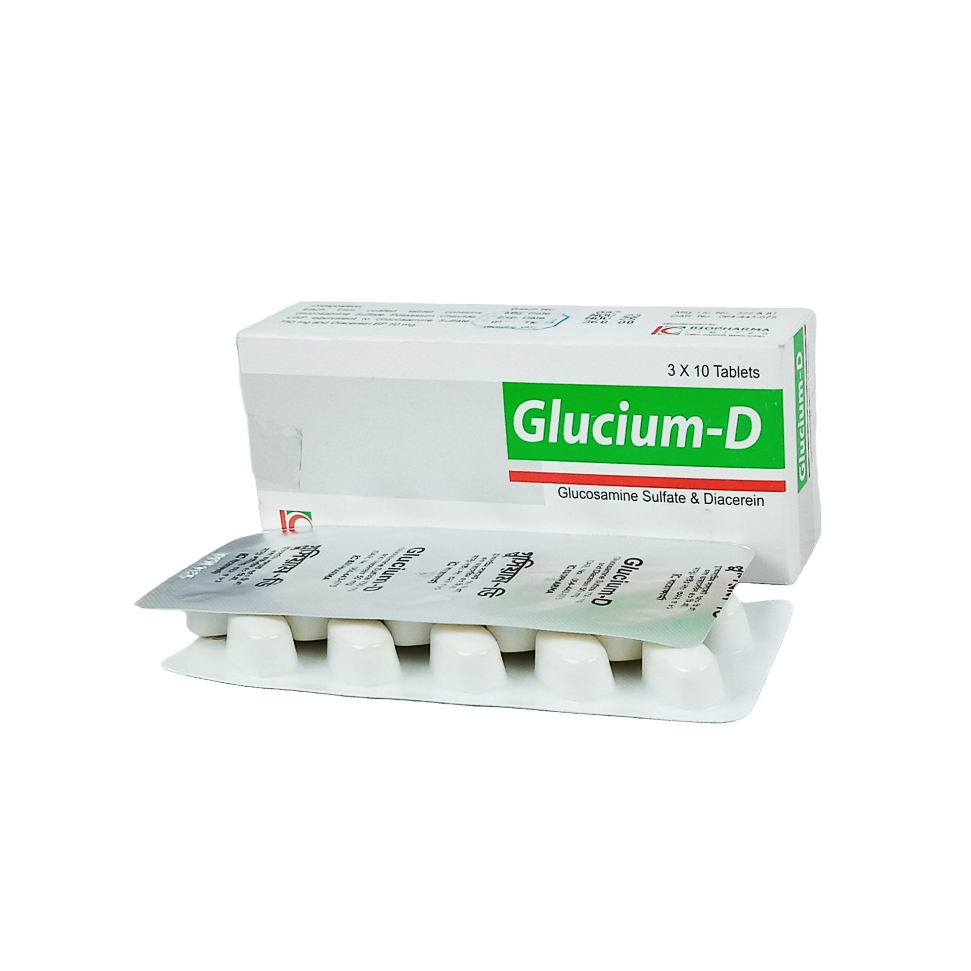 Glucium D 50mg+750mg Tablet