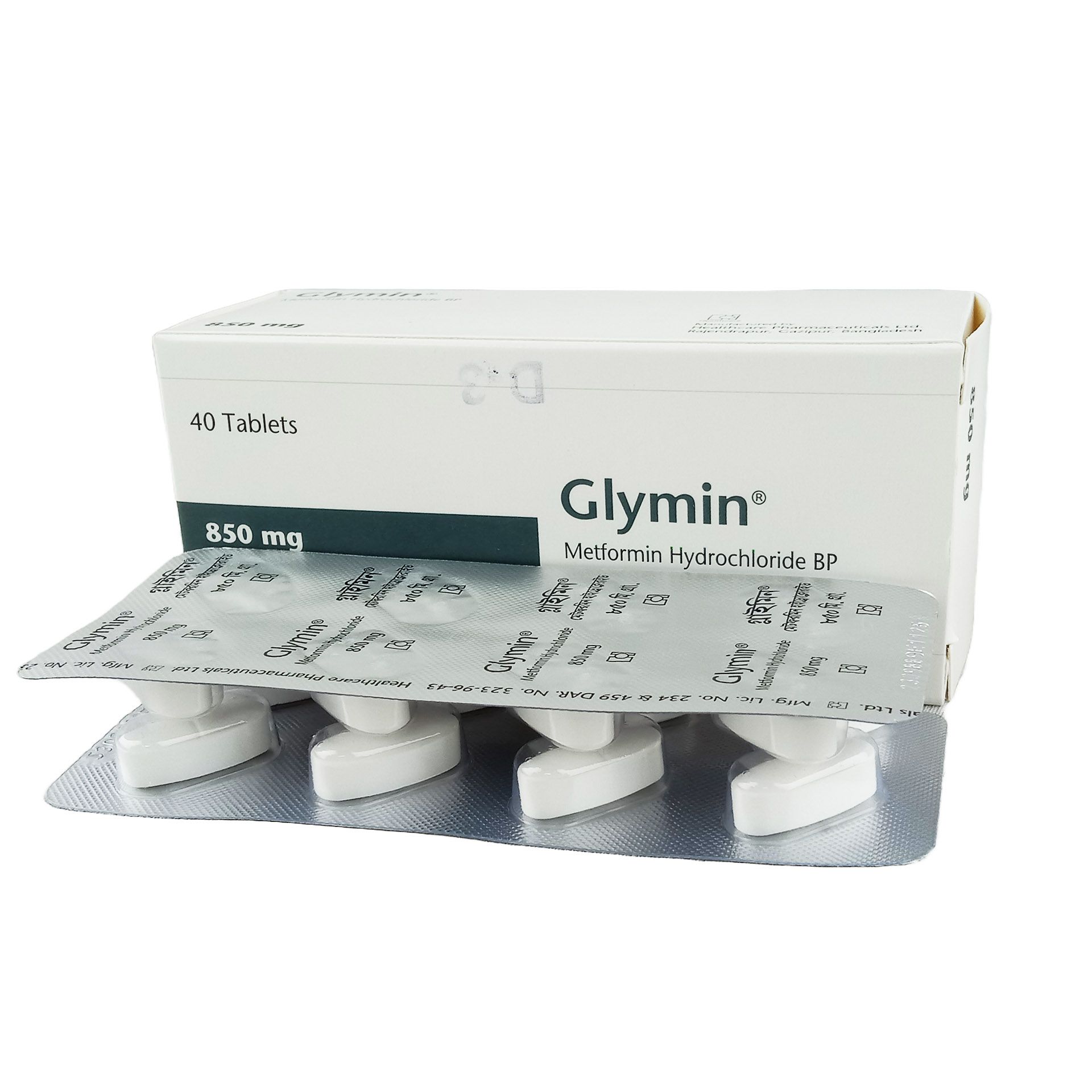 Glymin 850mg Tablet
