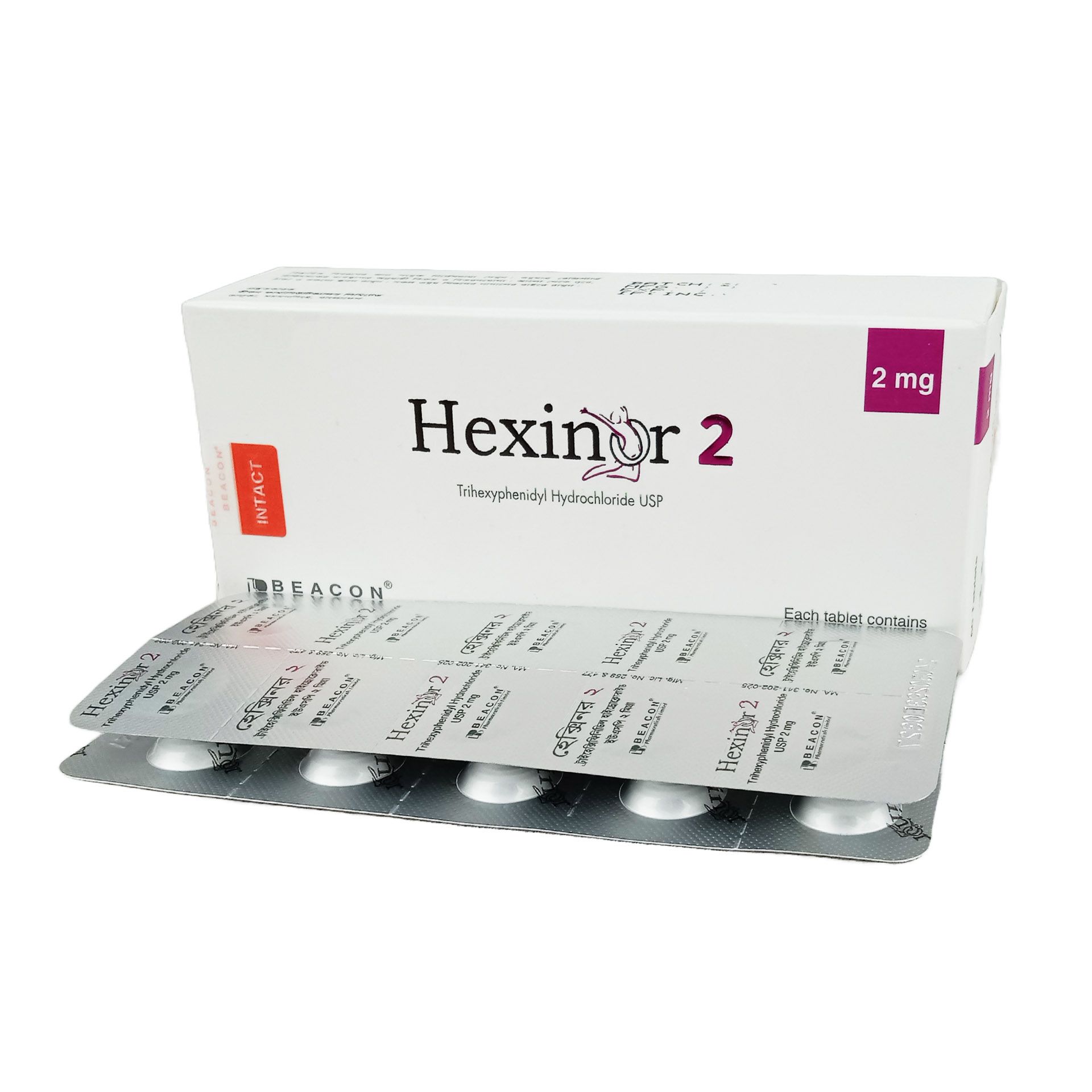 Hexinor 2mg Tablet